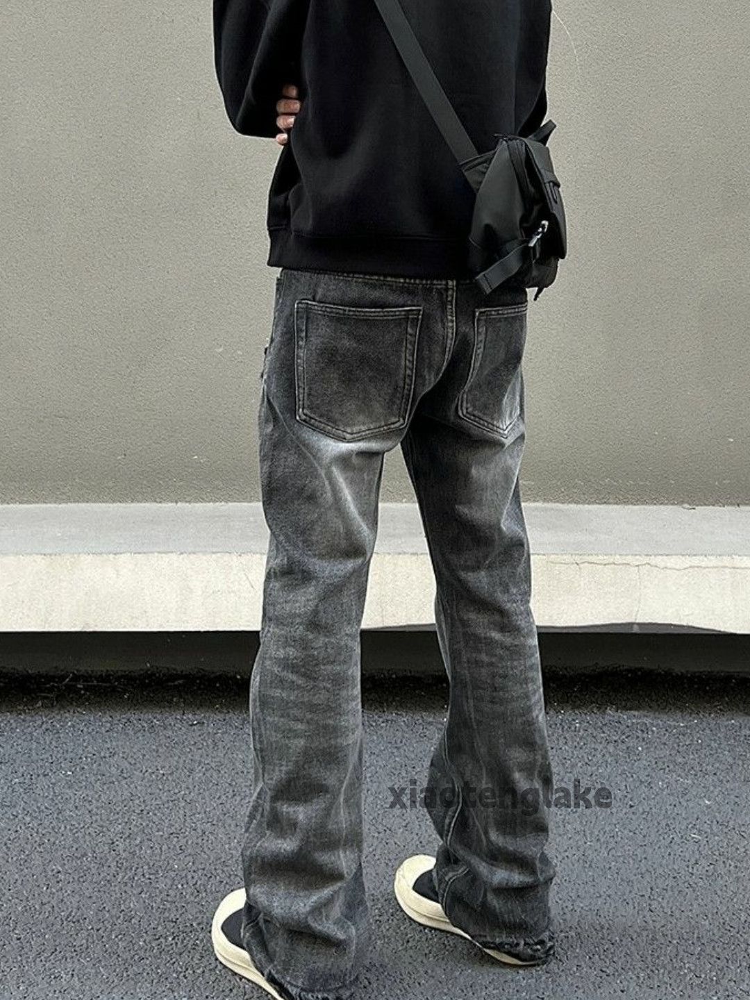Jean × Vintage Washed faded cleanfit yuppie punk grunge bootcut jeans Size US 30 / EU 46 - 5 Thumbnail
