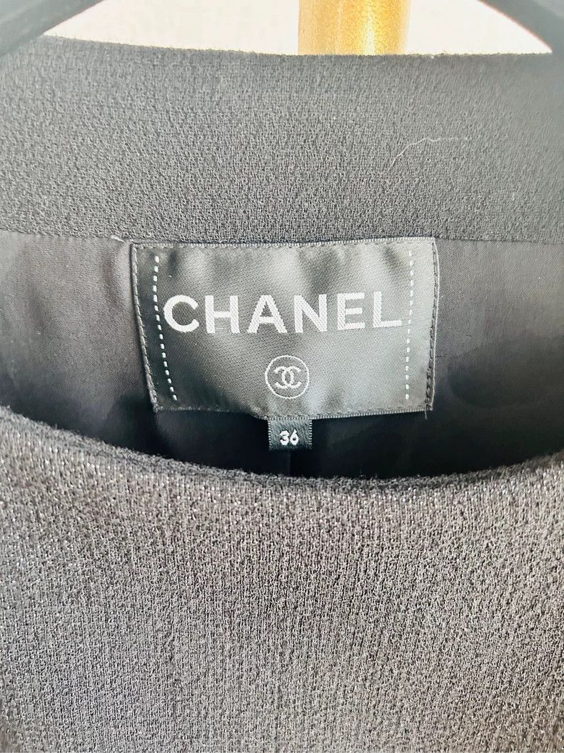 Chanel Chanel 19 Egyptian series double-breasted black gold jacke Size XS / US 0-2 / IT 36-38 - 2 Thumbnail