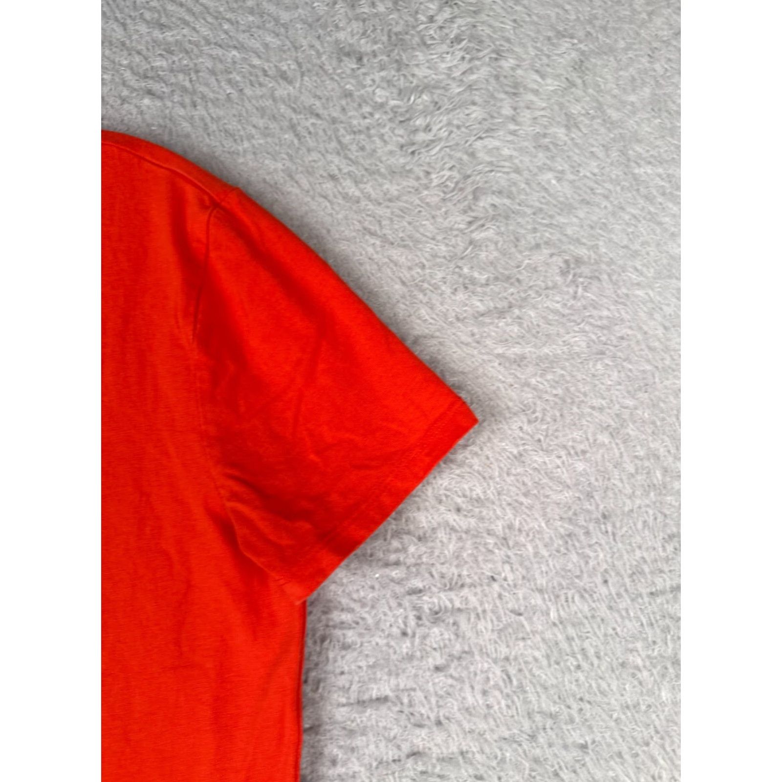 Ralph Lauren Lauren Ralph Lauren Shirt Women M Orange Crew Neck Cotton Crest Logo Casual Short Sleeve All Seasons Fashion Tee Mens Womens? Size M / US 6-8 / IT 42-44 - 2 Thumbnail