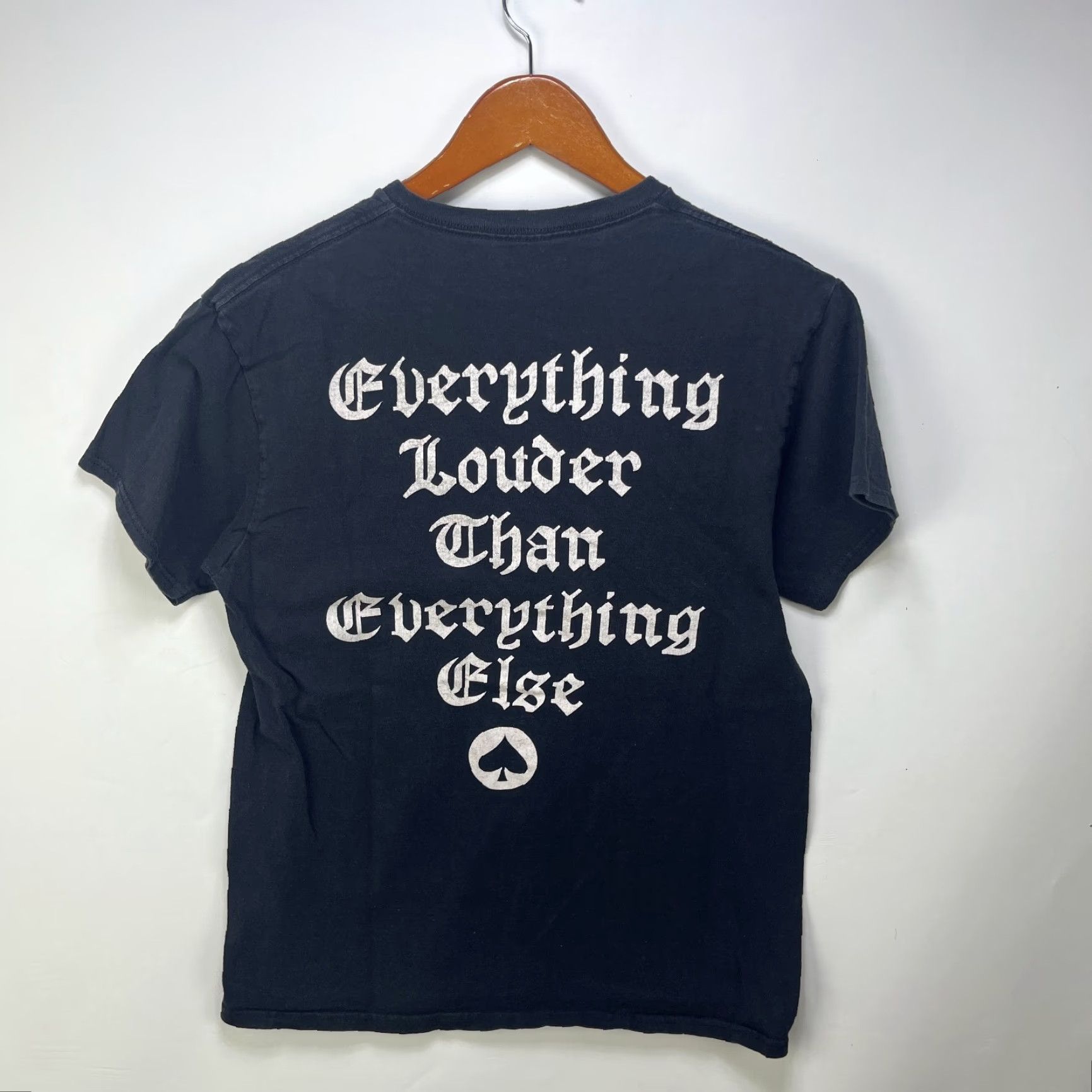 Vintage VINTAGE Motörhead England Band Everything Louder Than Everything Else T Shirt Size US M / EU 48-50 / 2 - 6 Thumbnail