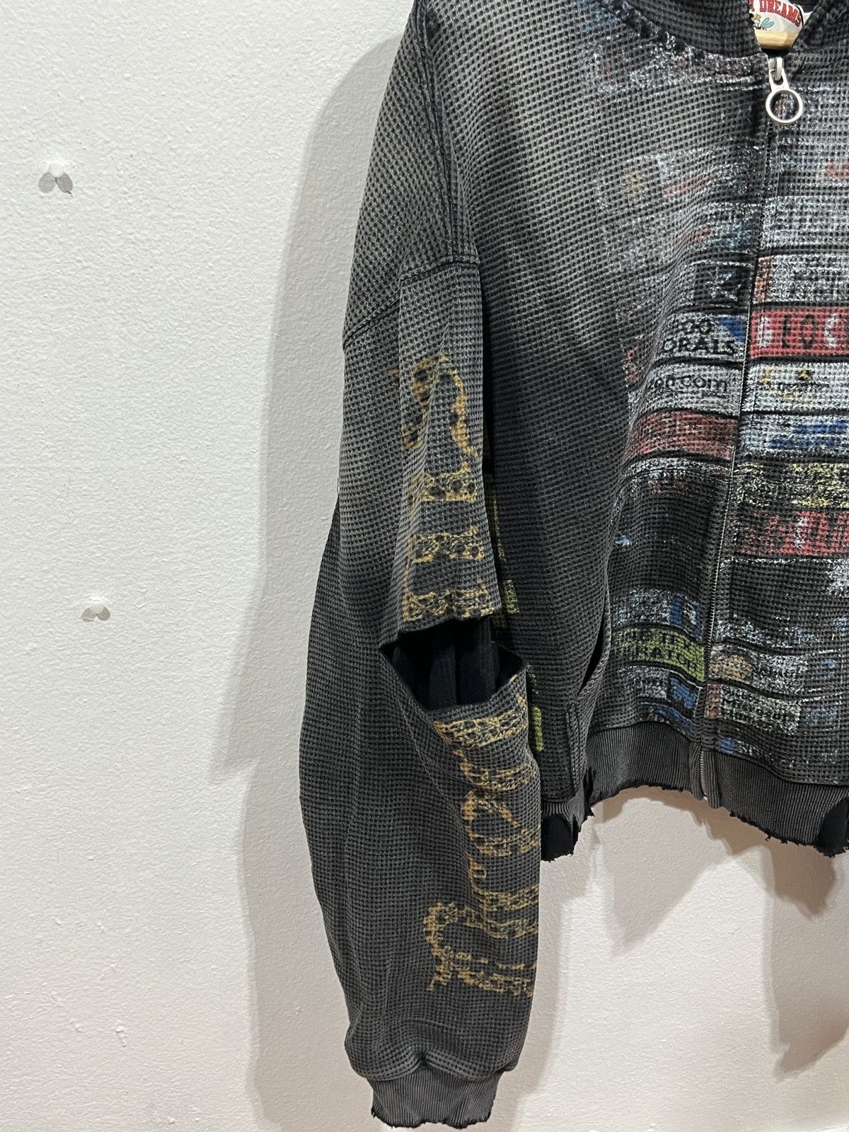 Vale Vale Glitch Zip Up Hoodie Size US L / EU 52-54 / 3 - 3 Thumbnail