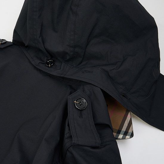 Burberry o1w1db10426 Trench Coat in Black Size S / US 4 / IT 40 - 7 Thumbnail