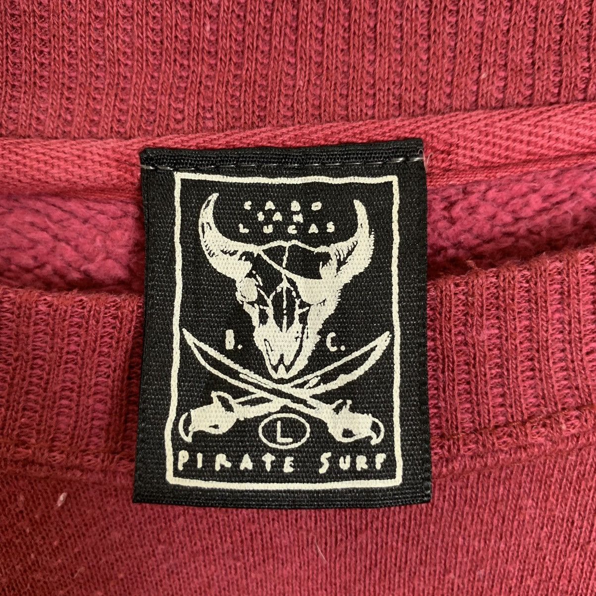 Other Surf Brand Pirate Surf Embroidered Small Logo Sweatshirt Size US L / EU 52-54 / 3 - 8 Thumbnail