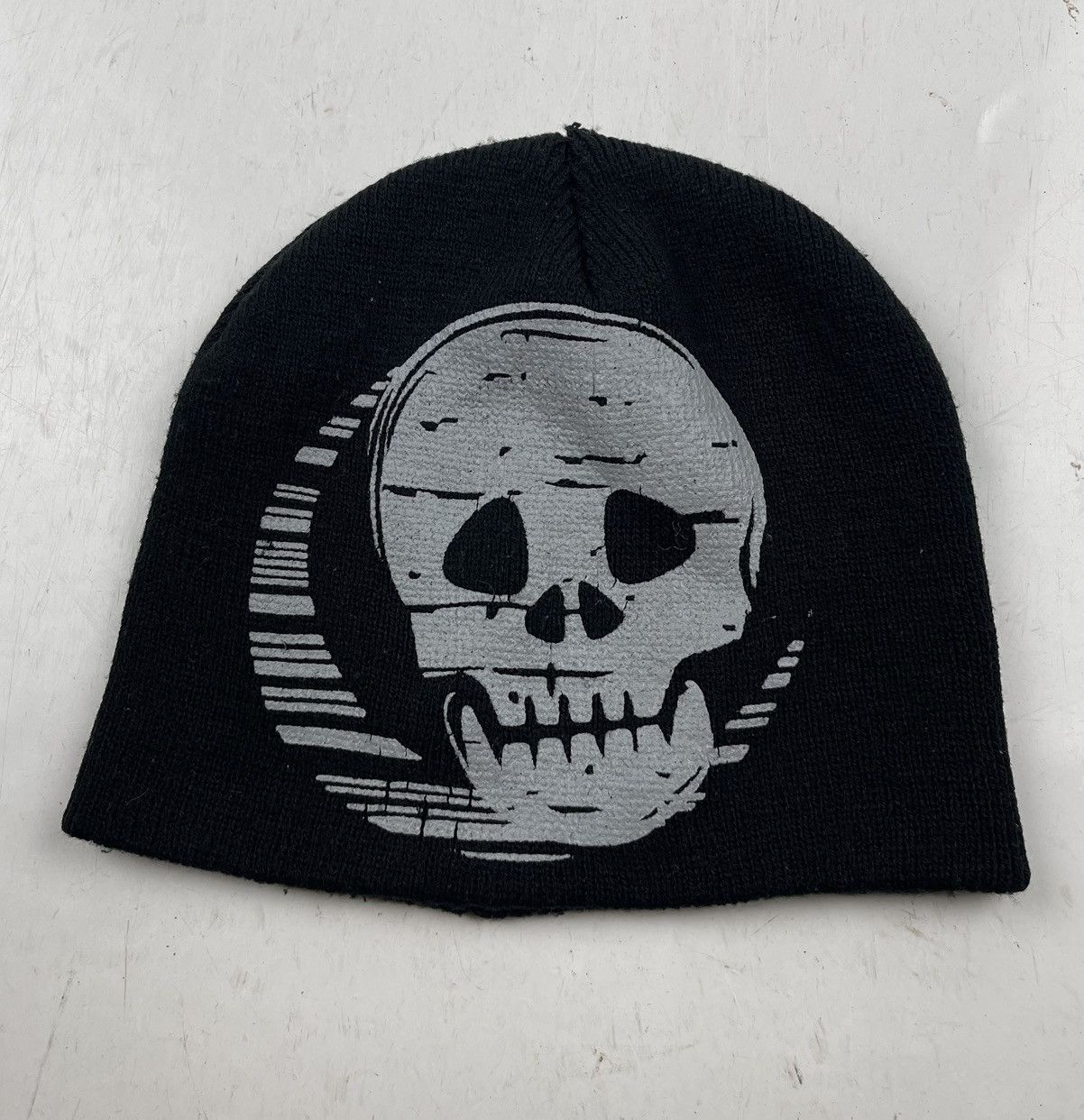 Seditionaries big skull beanie hat tc49 Size ONE SIZE - 2 Thumbnail