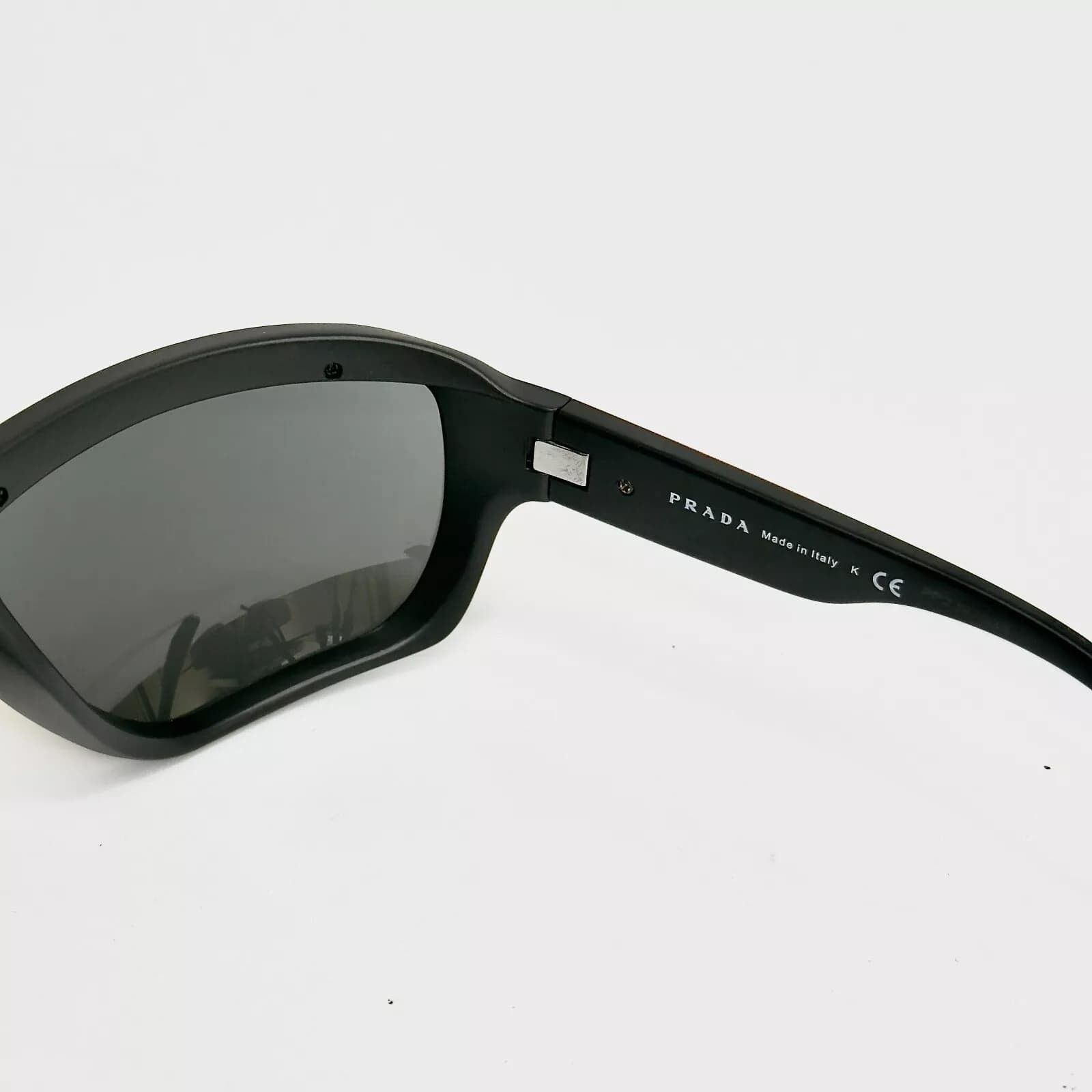 Prada PRADA 09V Linea Rossa Sport Nylon Sunglasses Black PS09VS Size ONE SIZE - 3 Thumbnail