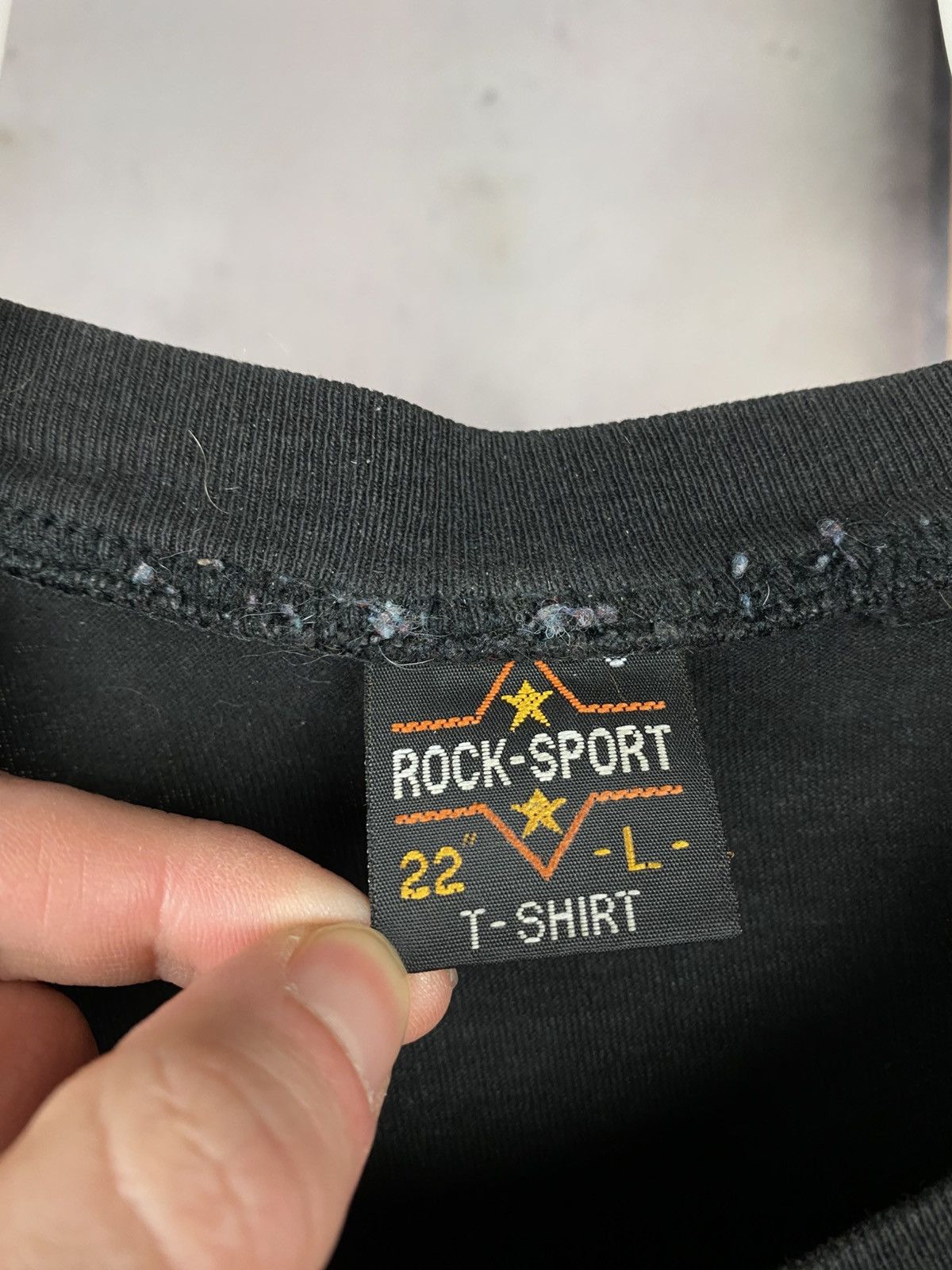 Vintage 🦅Vintage 90s T-Shirt Rock Eagle Stitch Double Side VTG Tee🦅 Size US L / EU 52-54 / 3 - 9 Thumbnail