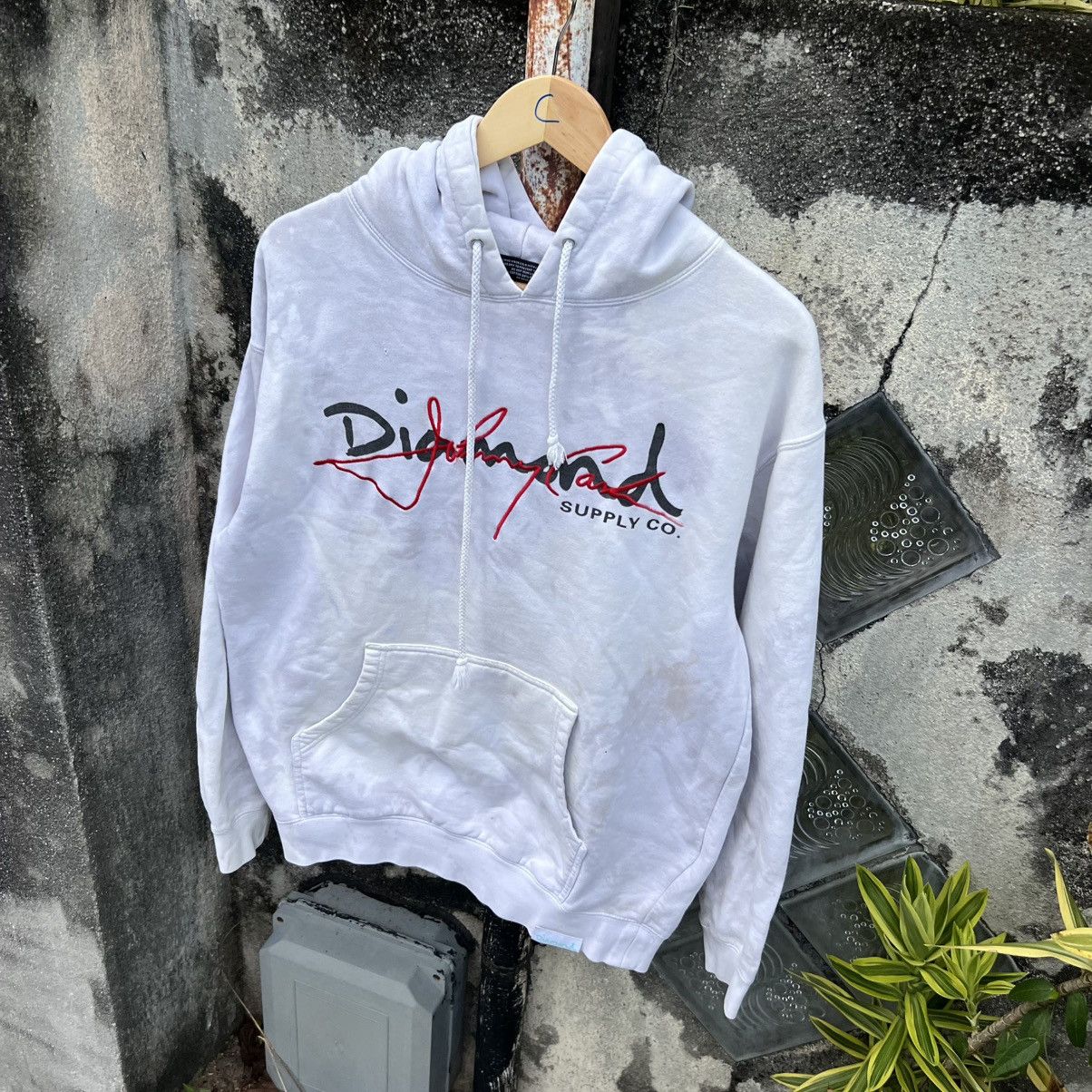 Diamond Supply Co. “RARE” DIAMOND SUPPLY CO. X JOHNNY CASH TRASHED HOODIE Size US M / EU 48-50 / 2 - 3 Thumbnail