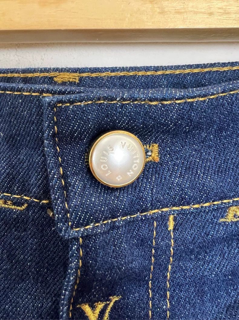 Louis Vuitton Louis Vuitton Fei-Dong Co-branded Collection Full Embroide Size US 28 / EU 44 - 3 Thumbnail