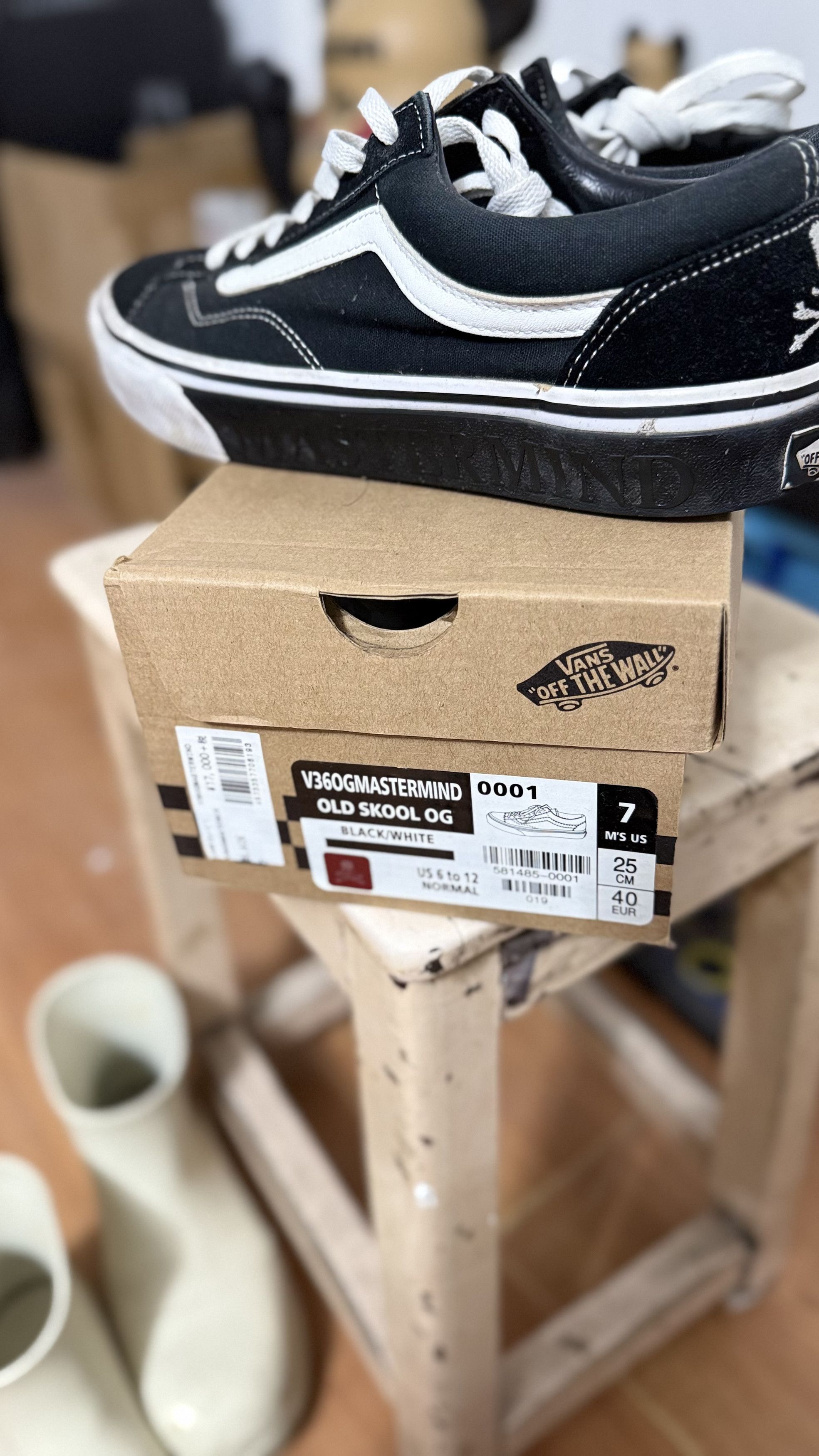 Japanese Brand × Mastermind Japan × Vans Mastermind Japan vans old skool Size US 7 / EU 40 - 2 Thumbnail