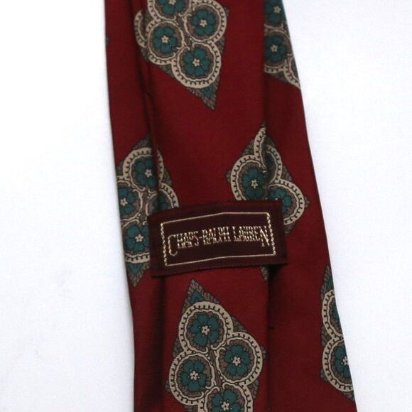 Chaps Ralph Lauren Chaps Ralph Lauren Geometric Multicolor Narrow Suit Tie Size ONE SIZE - 4 Thumbnail
