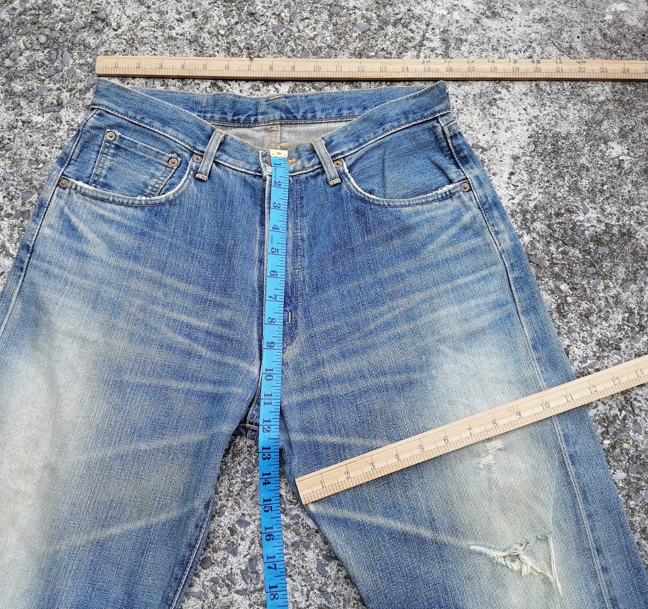 Edwin × Japanese Brand 505 Edwin Denim Jeans Size US 31 - 8 Thumbnail