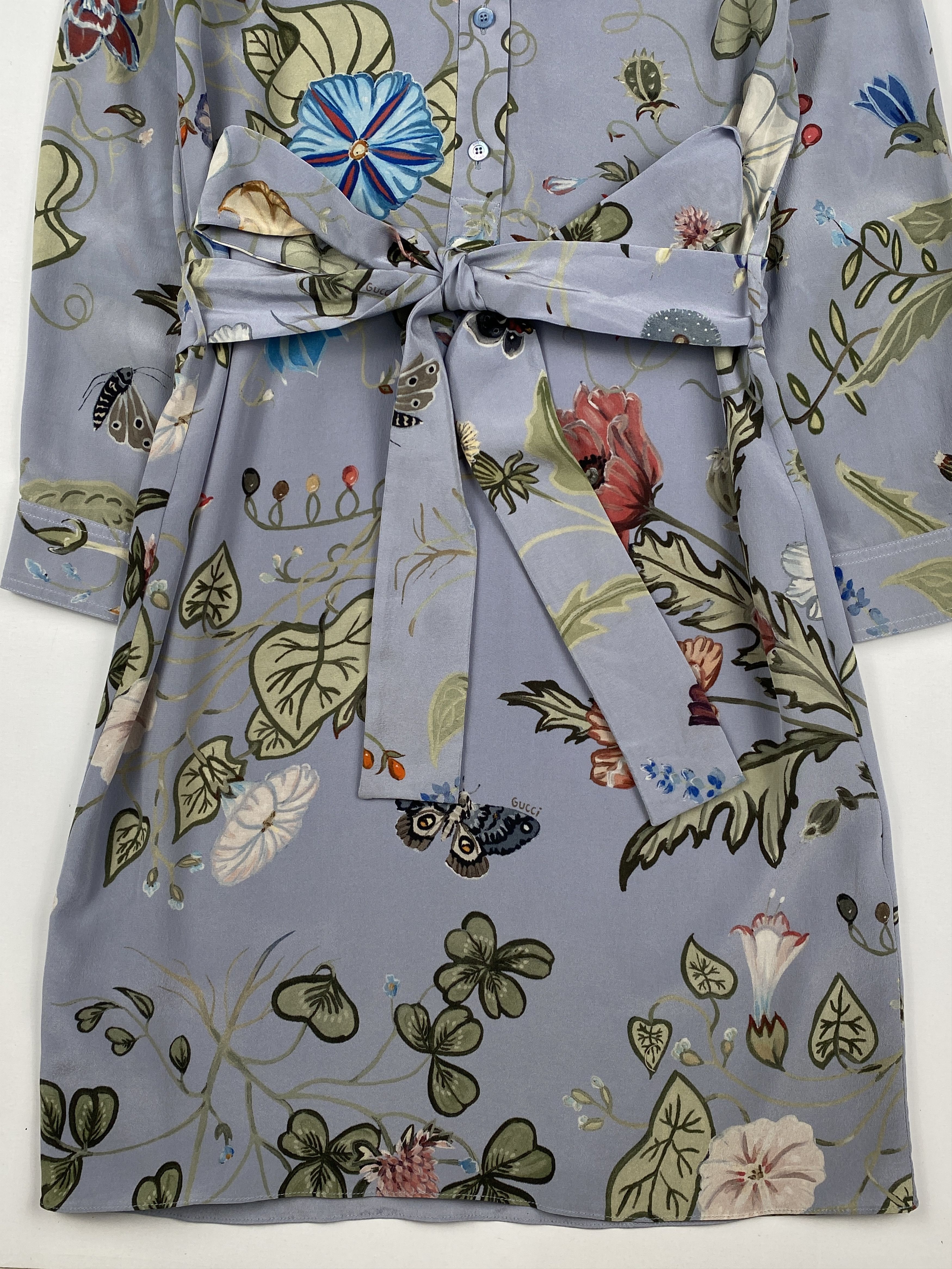 Gucci 2014 Floral Mini Dress Size XS / US 0-2 / IT 36-38 - 4 Thumbnail