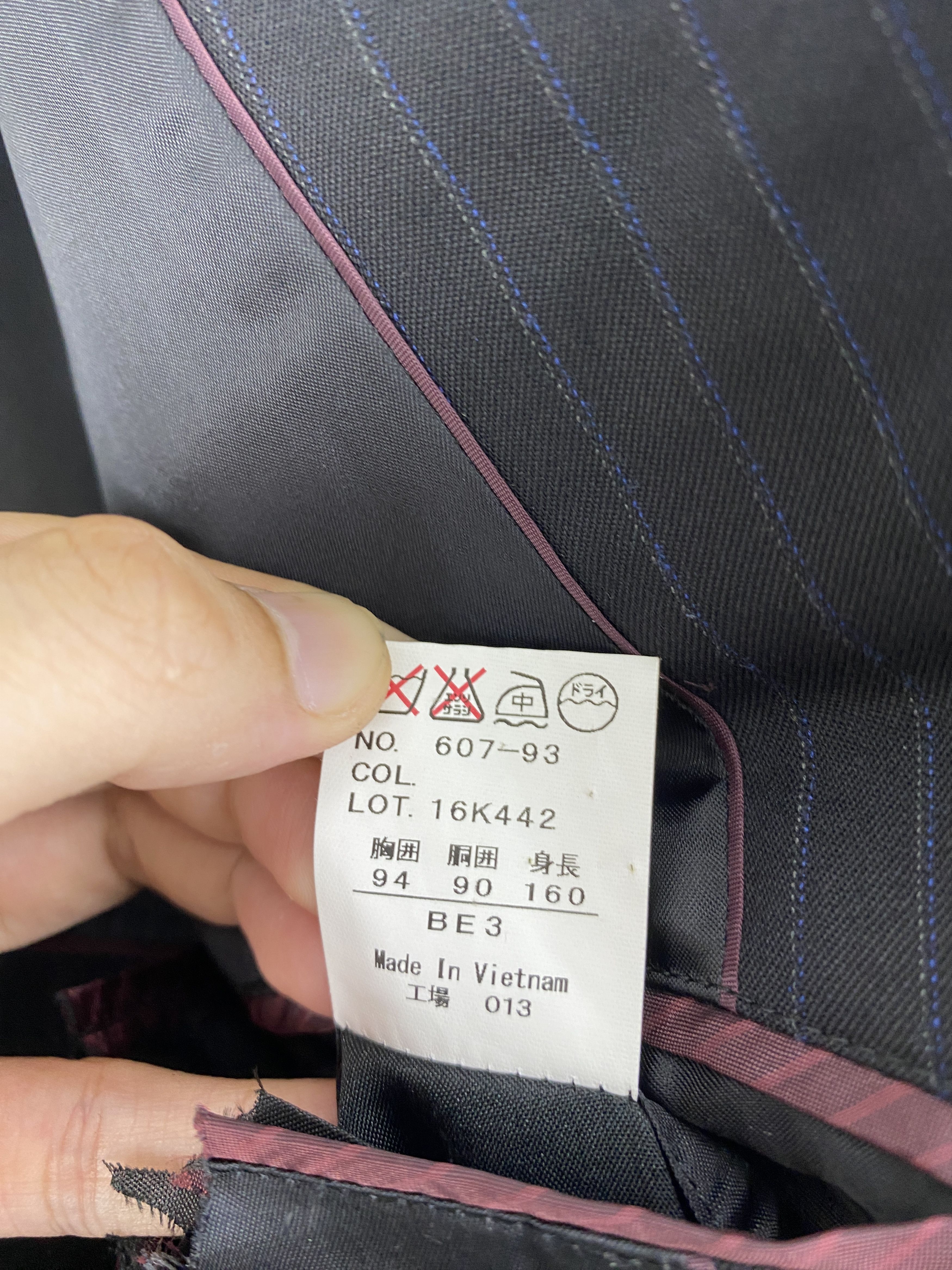 Kansai Yamamoto Vintage Kansai Yamamoto Striped Blazer Jacket JA0094 Size US L / EU 52-54 / 3 - 7 Thumbnail