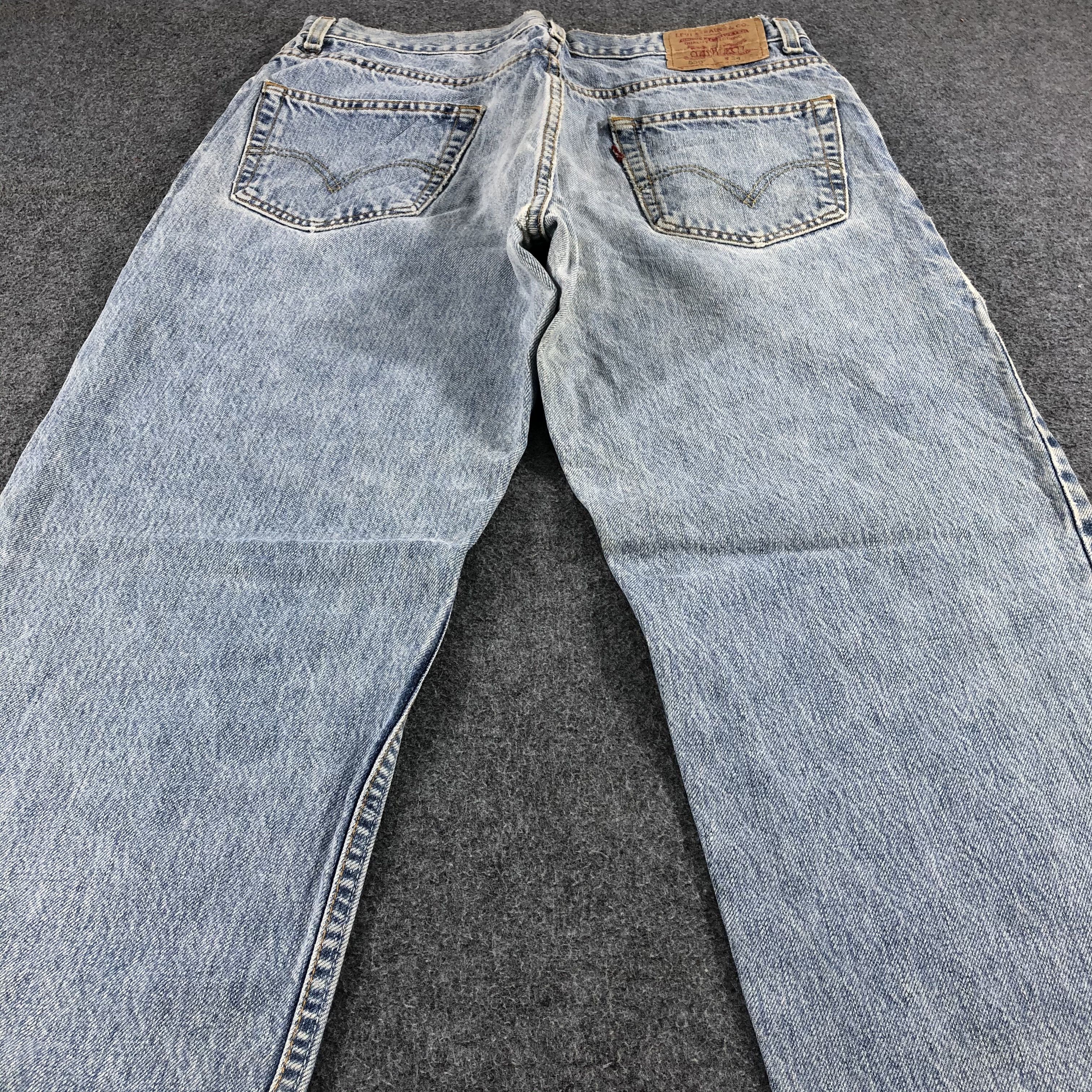 Levi's Light Wash Vintage Levis 550 Jeans-J1100 Size US 33 - 4 Thumbnail