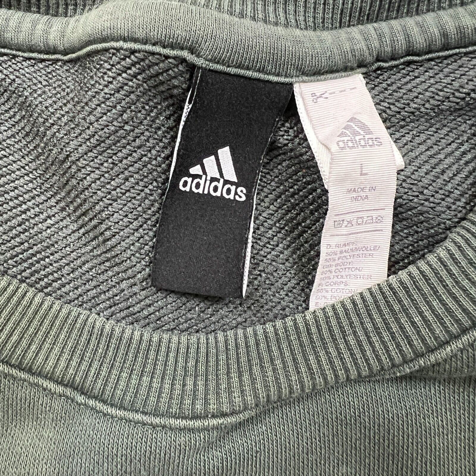 Adidas × Vintage Adidas Sweatshirt Small Stripe Spell Out Pullover Crewneck Size US S / EU 44-46 / 1 - 8 Thumbnail
