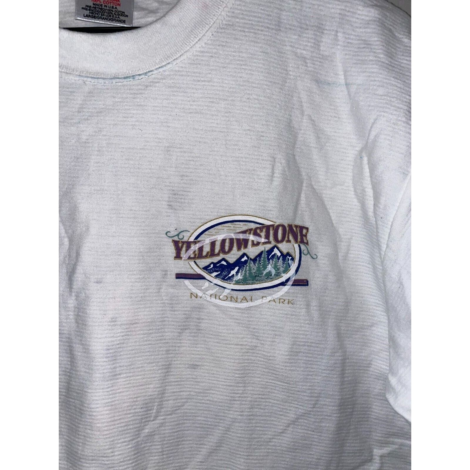 Vintage Vintage Dallas Southfork Ranch Yellowstone Misprint Tee Size US L / EU 52-54 / 3 - 3 Thumbnail