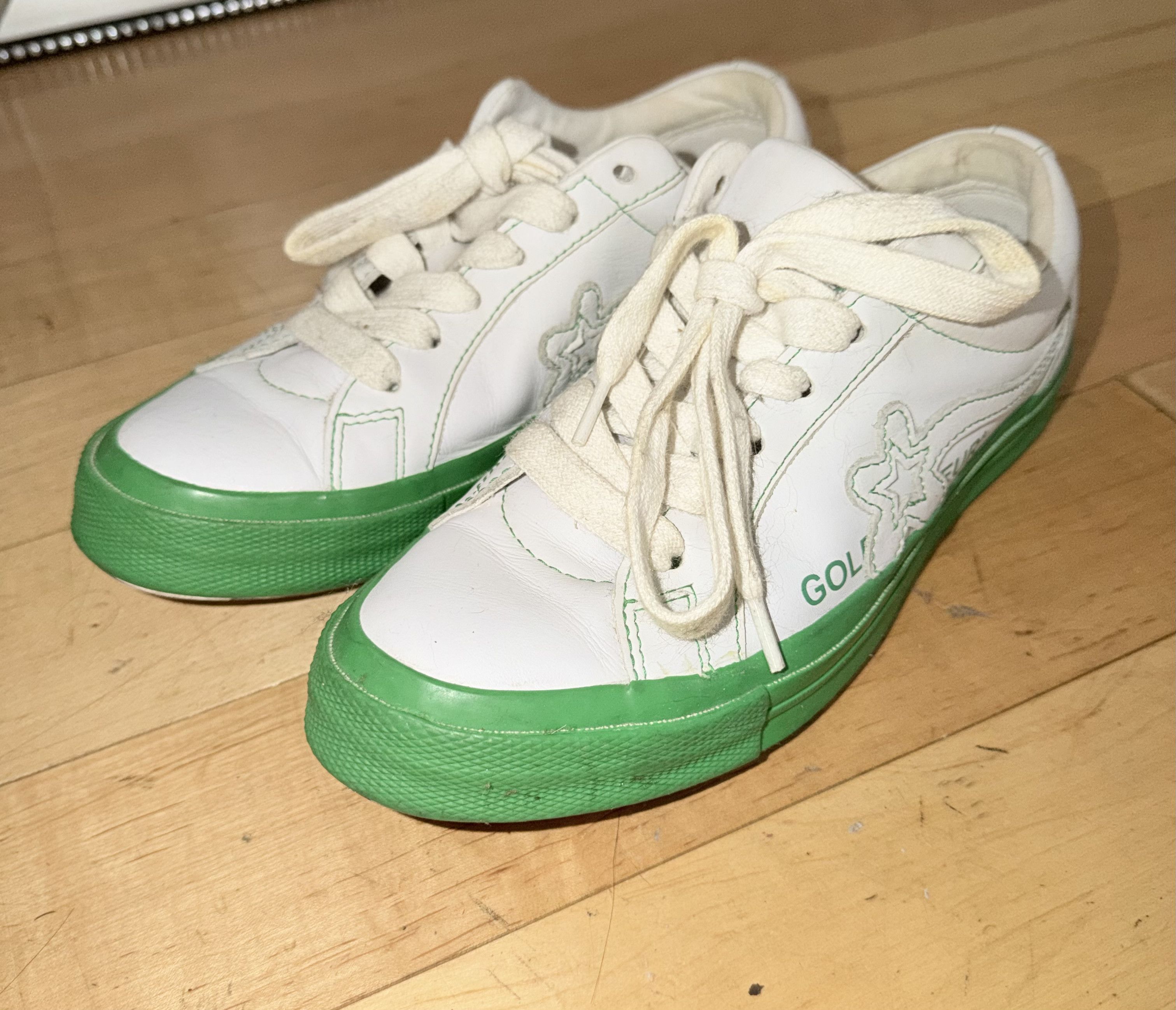 Golf le Fleur Golf Le Fleur x Converse One Star Ox 'Kelly Green' Size US 5 / EU 37 - 1 Thumbnail