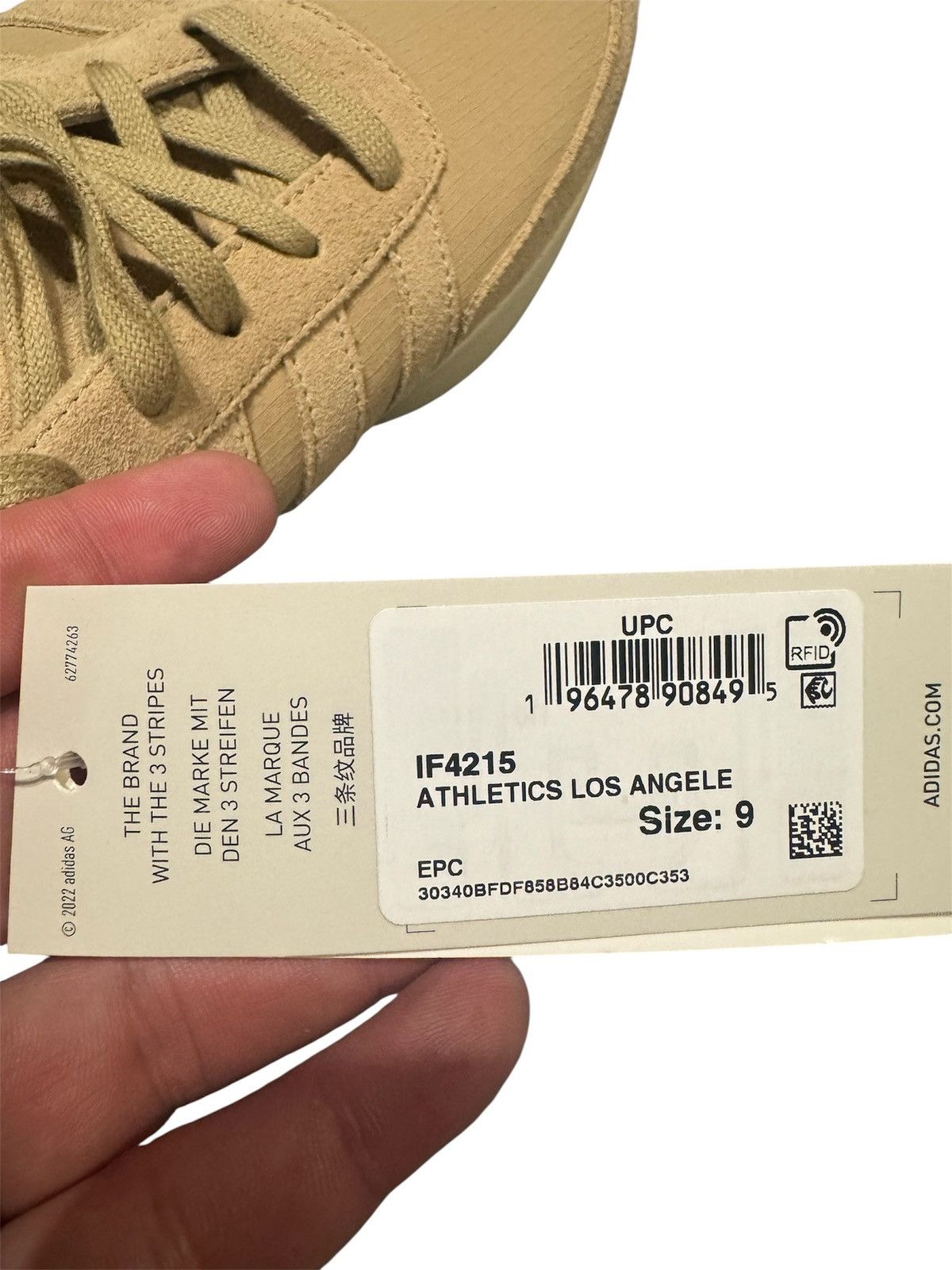 Adidas × Fear of God 🔥Fear of God Athletics x Adidas Los Angeles Runner 'Clay' Size US 9 / EU 42 - 16 Thumbnail