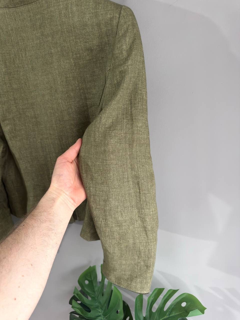 Other Heller Salzburg Trachten Green Olive Linen Blazer Size M-L Size M / US 6-8 / IT 42-44 - 13 Thumbnail