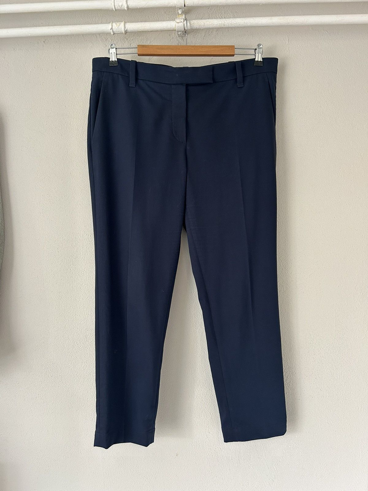 Navy Cotton Pants
