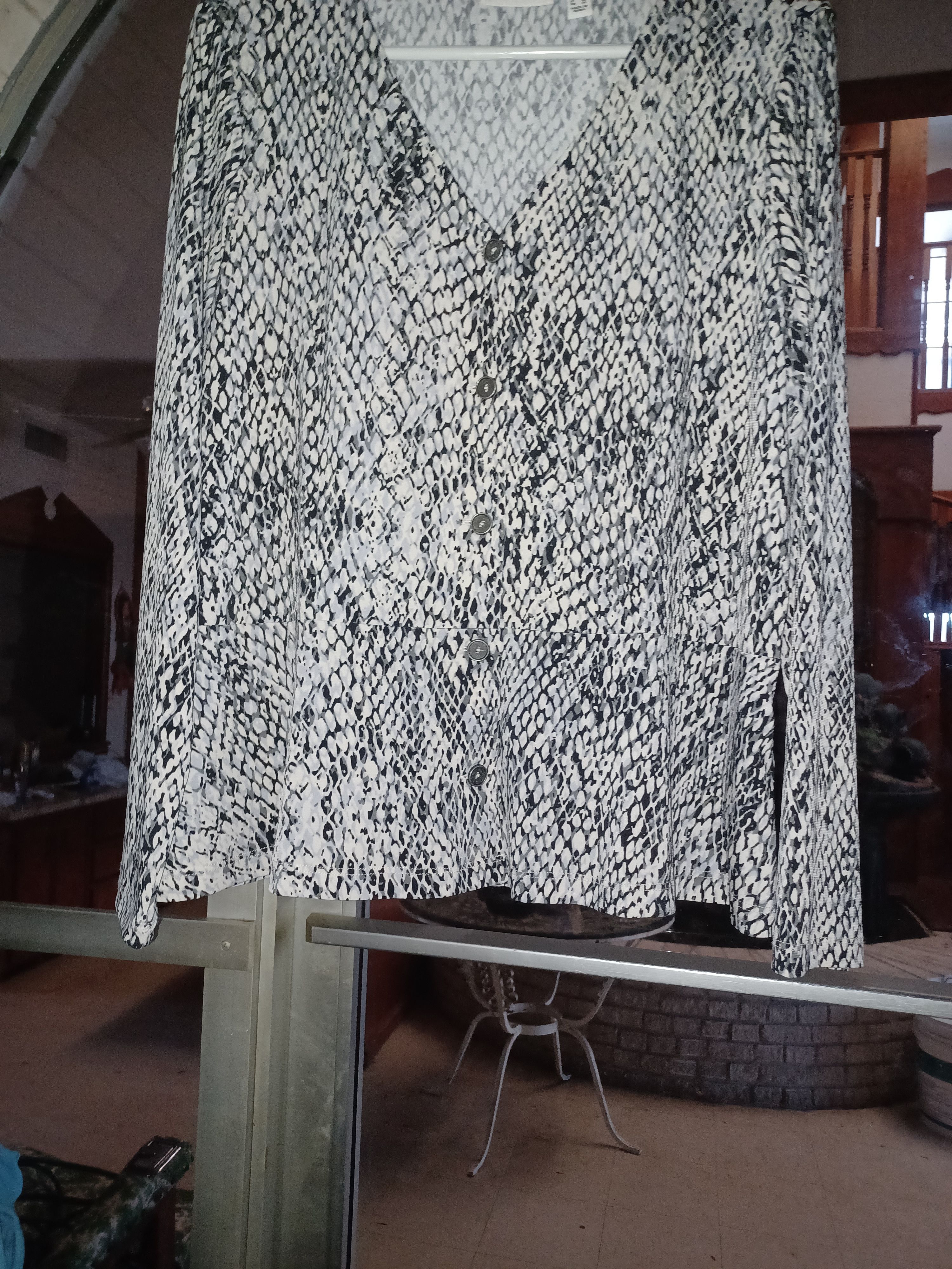 Other Susan Graver Women's Button-Up Blouse Large Size L / US 10 / IT 46 - 1 Thumbnail
