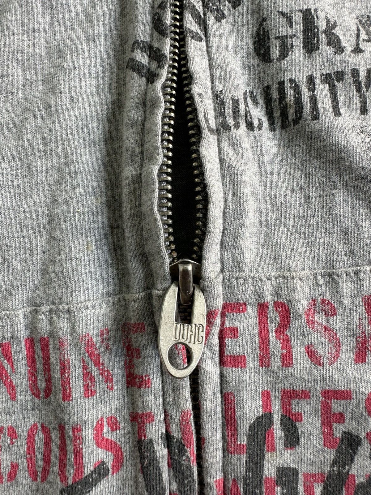 Le Grande Bleu (L.G.B.) DOHC REVOLUTION POEM FUR ZIP HOODIE TANKTOP Size US M / EU 48-50 / 2 - 8 Thumbnail