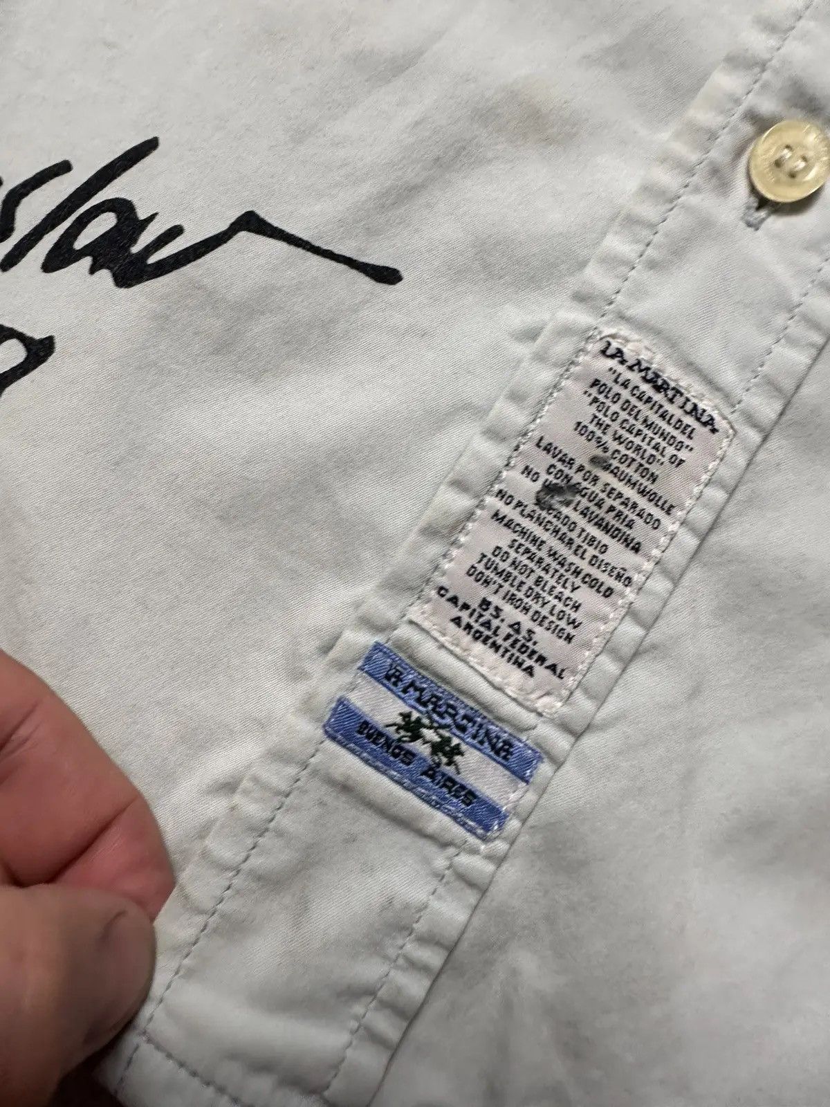 La Martina Vintage La Martina Argentina shirt size XL logo rare Size US XL / EU 56 / 4 - 4 Thumbnail