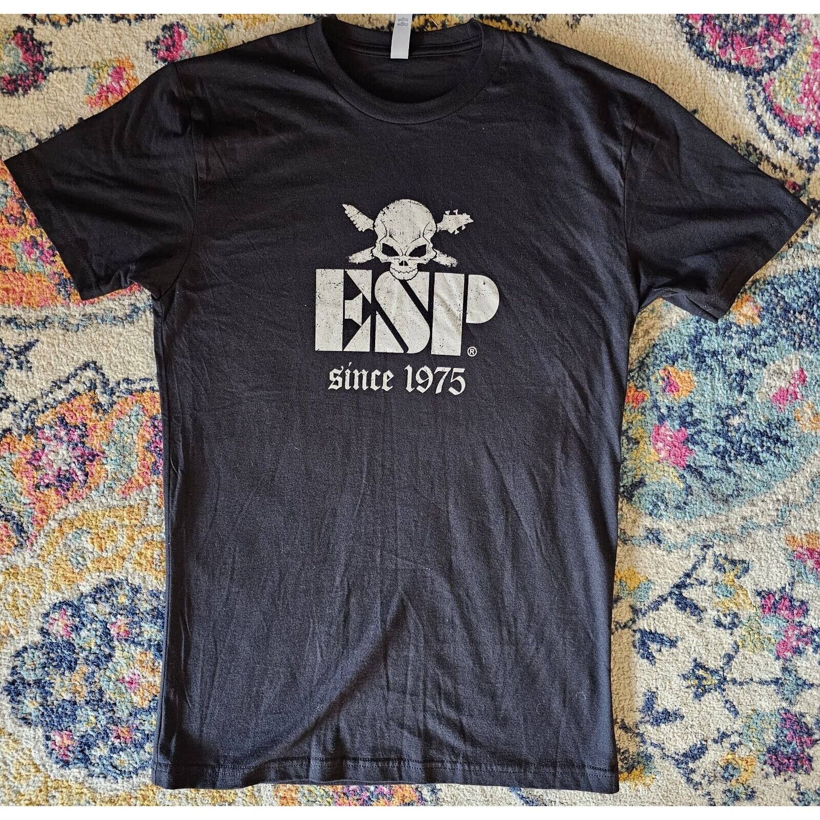 Next Level "ESP since 1975" Next Level Apparel SMALL tshirt ESP GUITARS