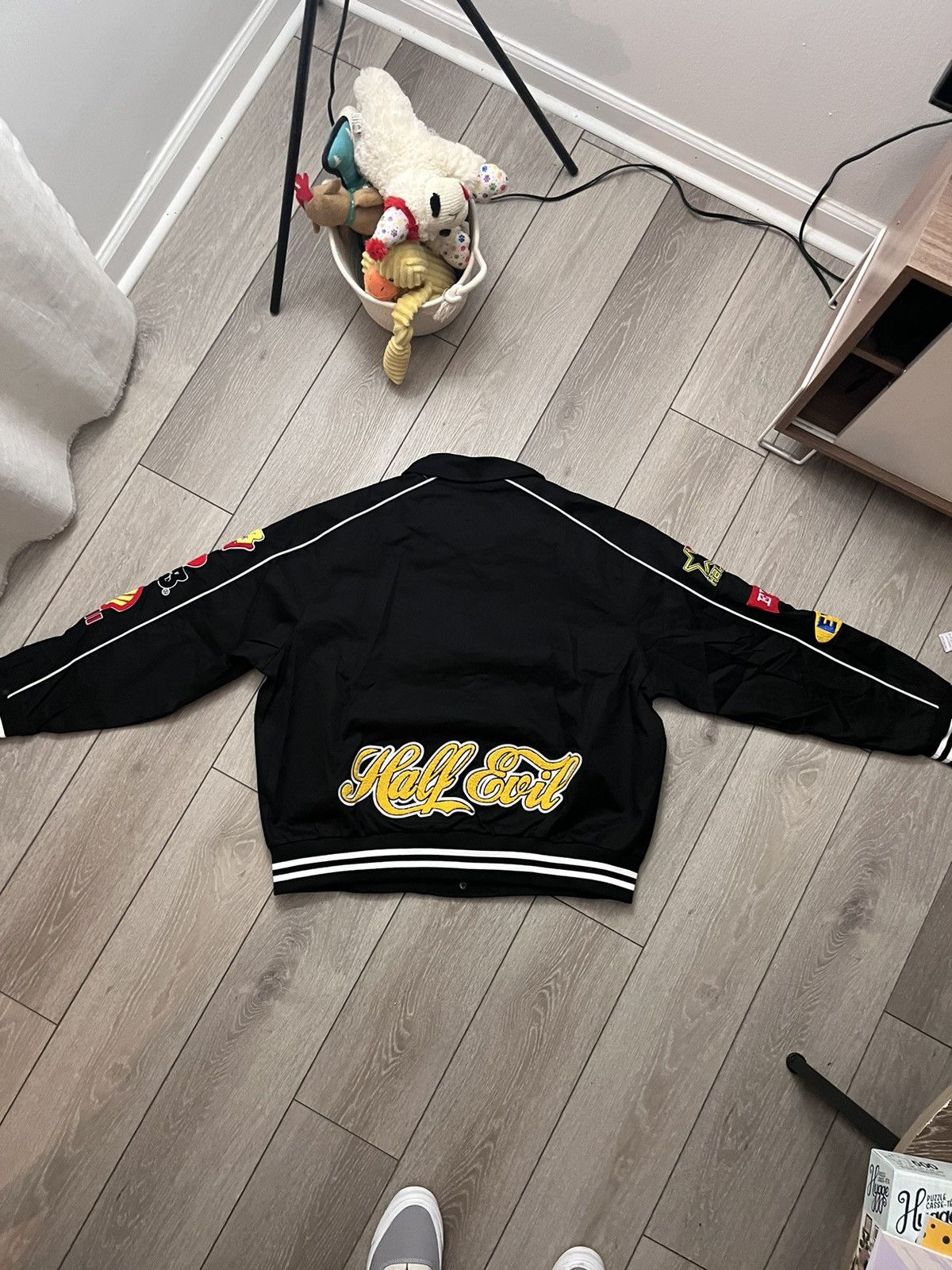 Half Evil 333 Corporate Varsity Jacket Size US XL / EU 56 / 4 - 14 Thumbnail