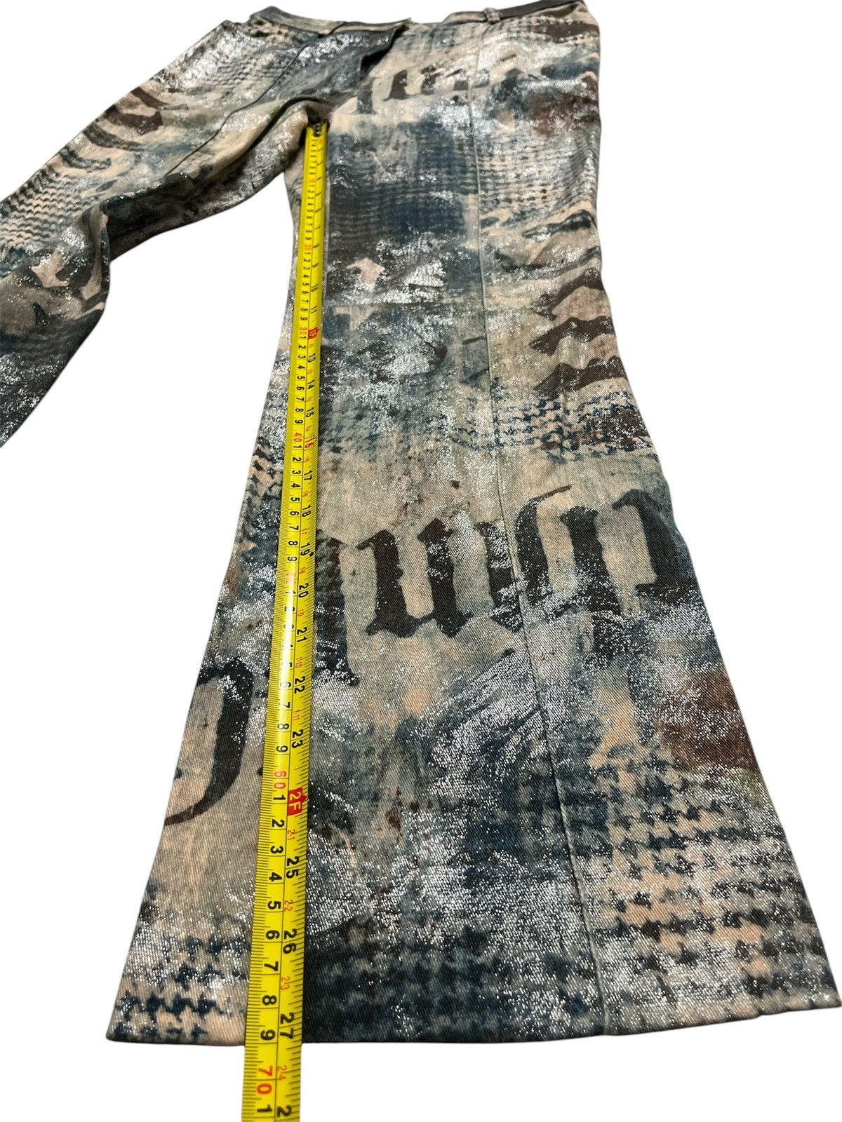 If Six Was Nine × Japanese Brand Fullprint Maggy Inspire John Galiano and JPG Design Pant Size US 30 / EU 46 - 5 Thumbnail