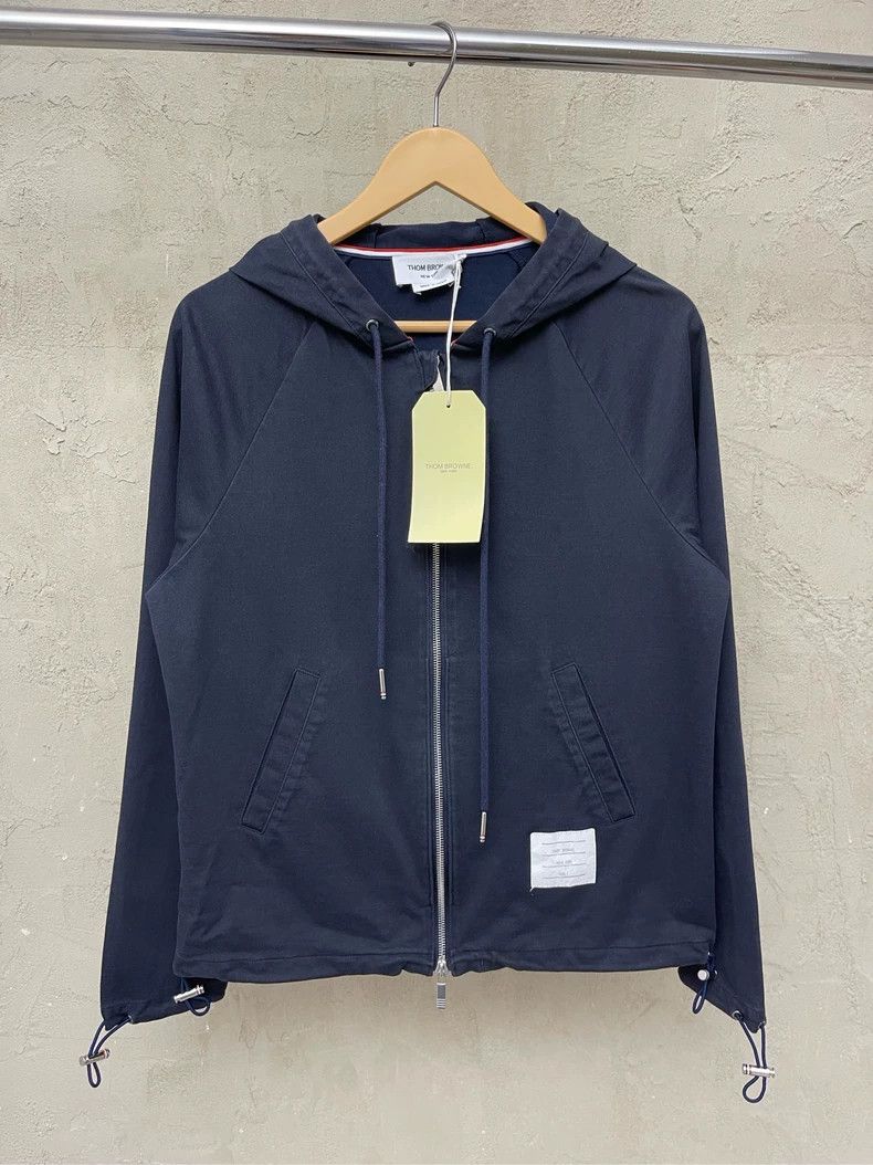 Thom Browne Thom Browne Zippered hooded jacket Size US S / EU 44-46 / 1 - 2 Thumbnail