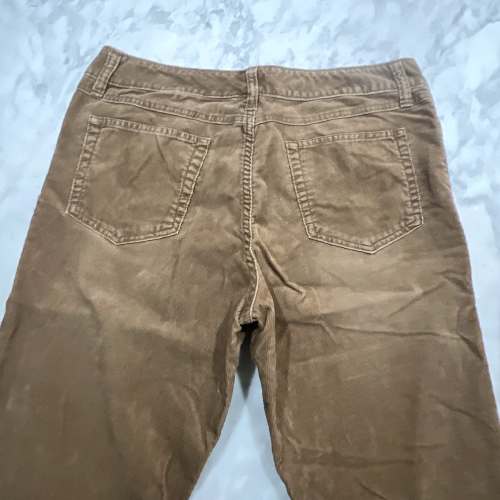 Eddie Bauer Eddie Bauer Corduroy Pants Women’s 10 Modern Fit Slim Straight Brown Mid Rise 34 Size 32" / US 10 / IT 46 - 4 Thumbnail