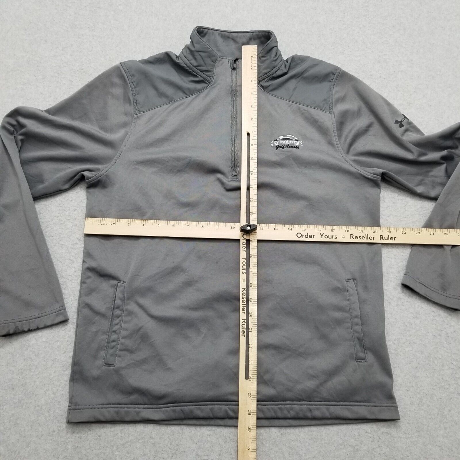 Under Armour Under Armour Track Jacket Mens Medium Zip Pockets Golf Size US M / EU 48-50 / 2 - 4 Thumbnail