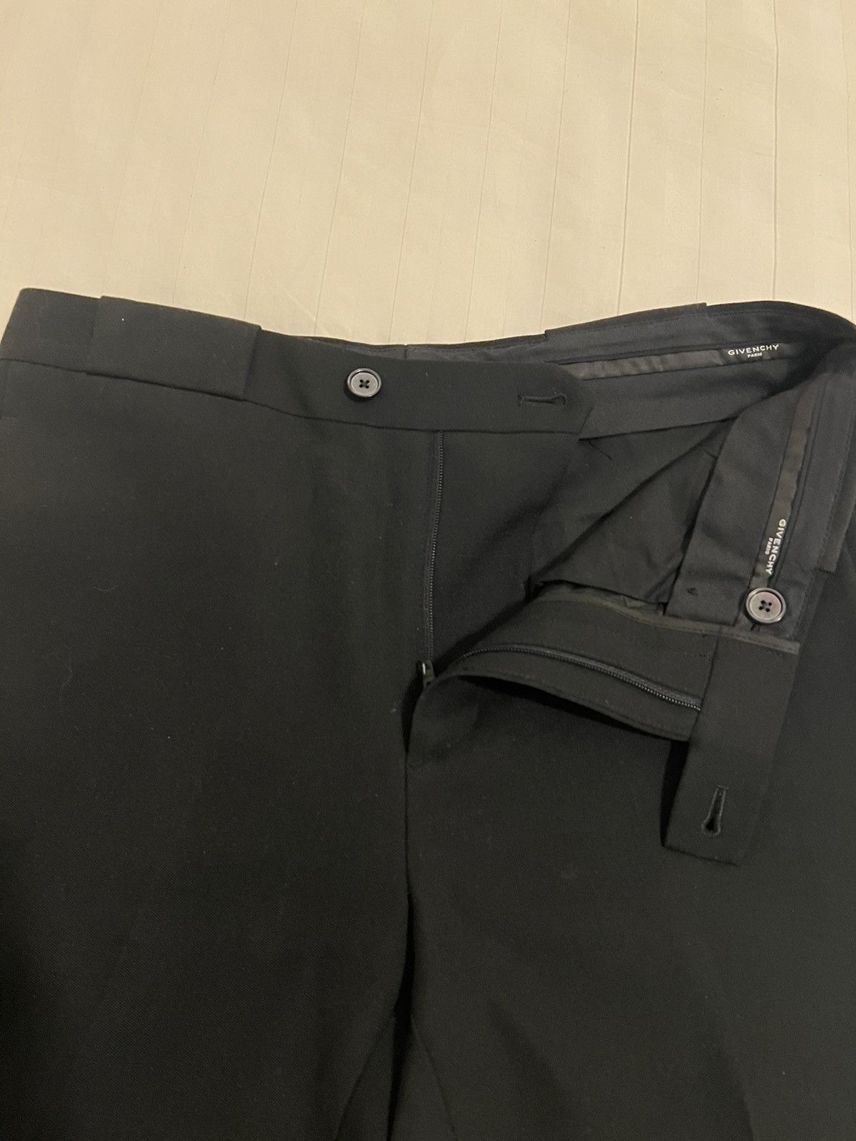 Givenchy Fine French Wool Flare Pants Size US 30 / EU 46 - 3 Thumbnail
