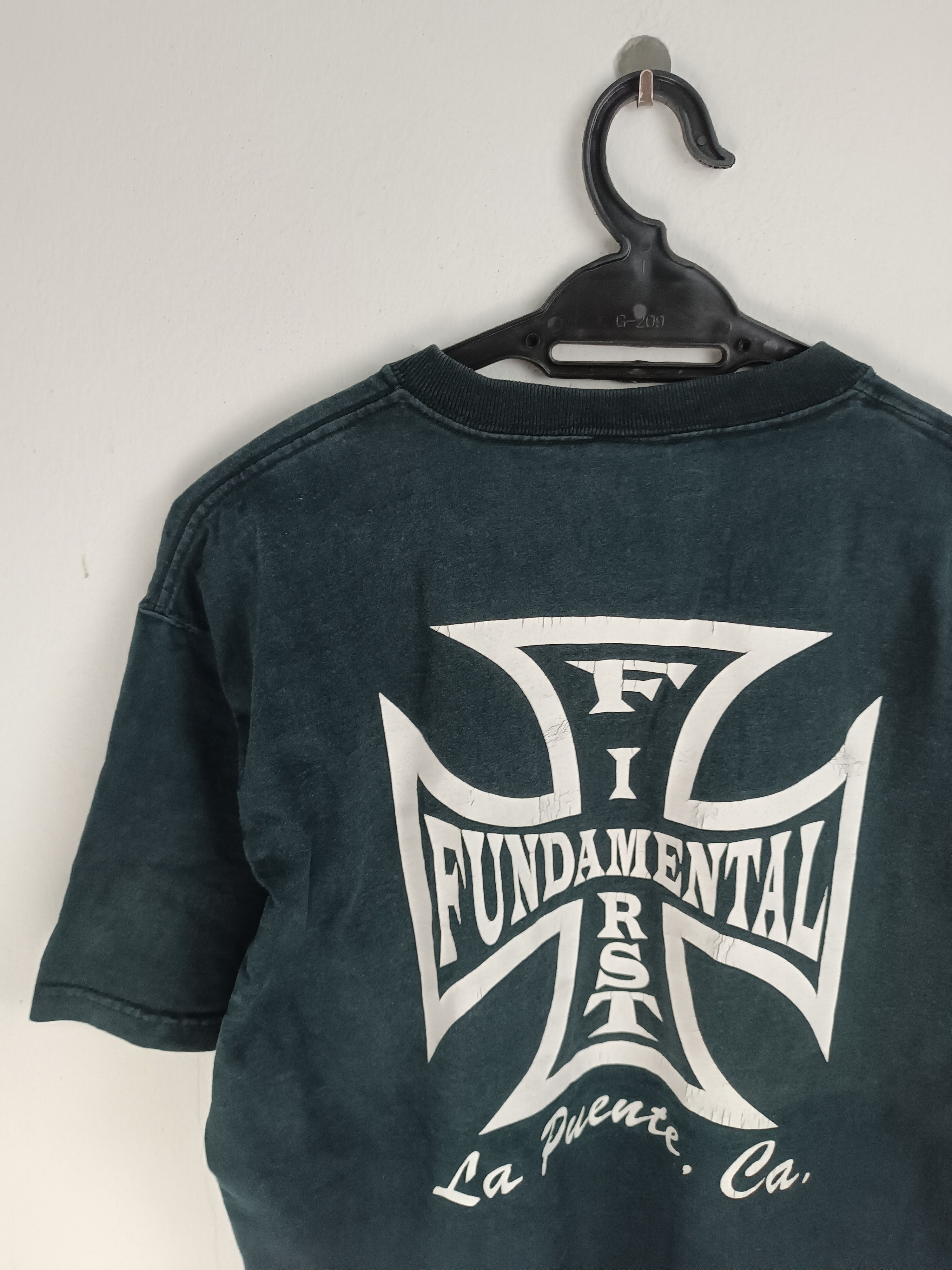 Vintage VINTAGE '05 FIRST FUNDAMENTAL Y2K LA PUERTA TEE wesr coast Size US M / EU 48-50 / 2 - 5 Thumbnail