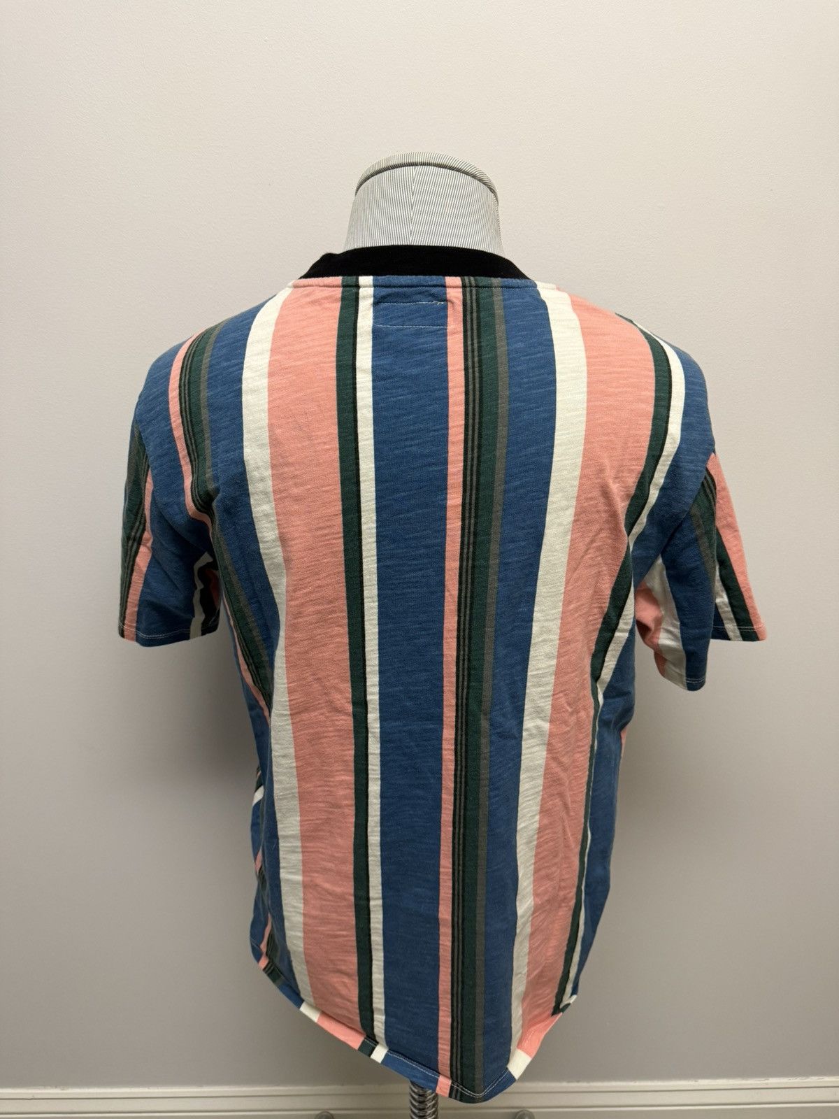 Guess Multi Color Striped Tee Size US M / EU 48-50 / 2 - 2 Thumbnail