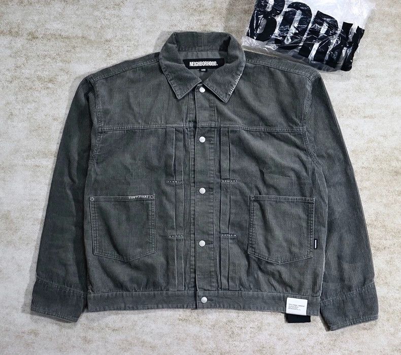 Neighborhood Neighborhood 24FW Savage Corduroy Jacket - dmc Size US L / EU 52-54 / 3 - 1 Thumbnail