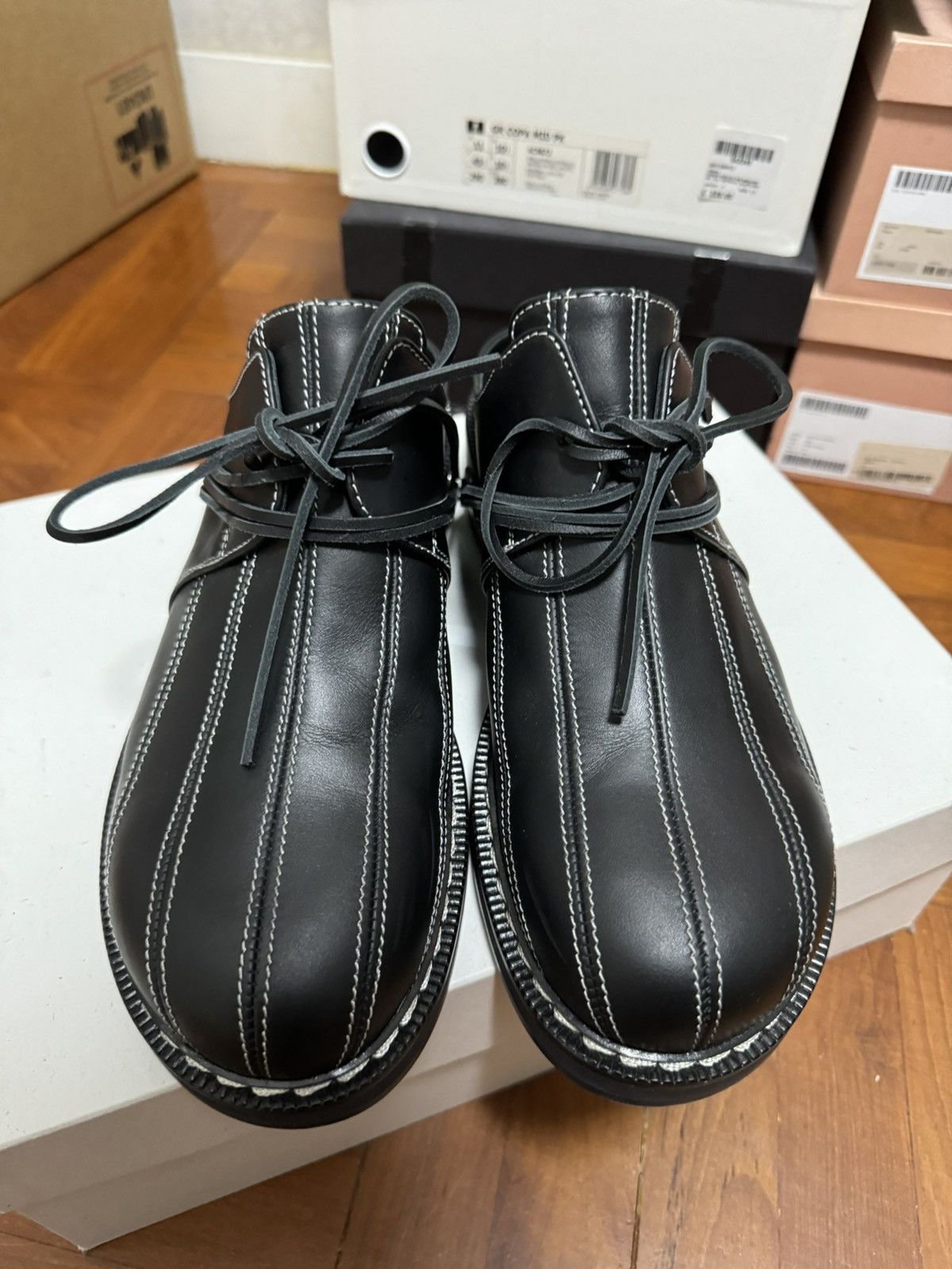 Sunnei Buco Sabot Leather Sandals Size US 10 / EU 43 - 3 Thumbnail