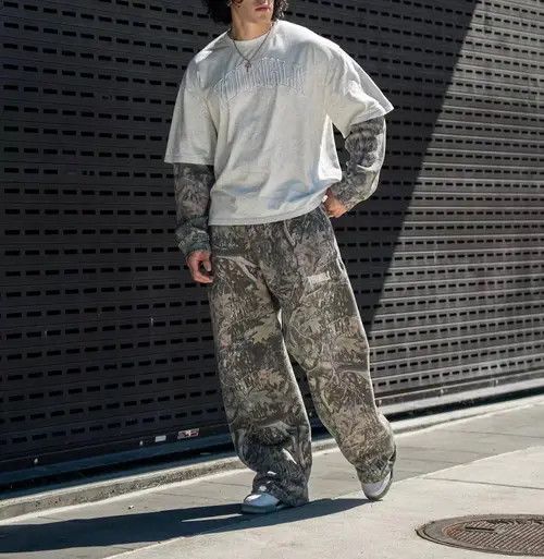 VIBE Trendy Breathable Loose Sweatpants Size US 32 / EU 48 - 5 Thumbnail