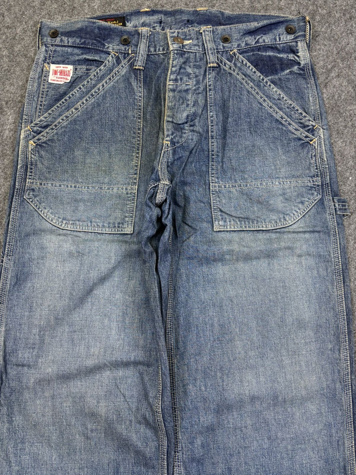 *A VONTADE A VONTADE Kazuyuki Yamakawa War Military Carpenter Pant F886 Size US 32 / EU 48 - 3 Thumbnail