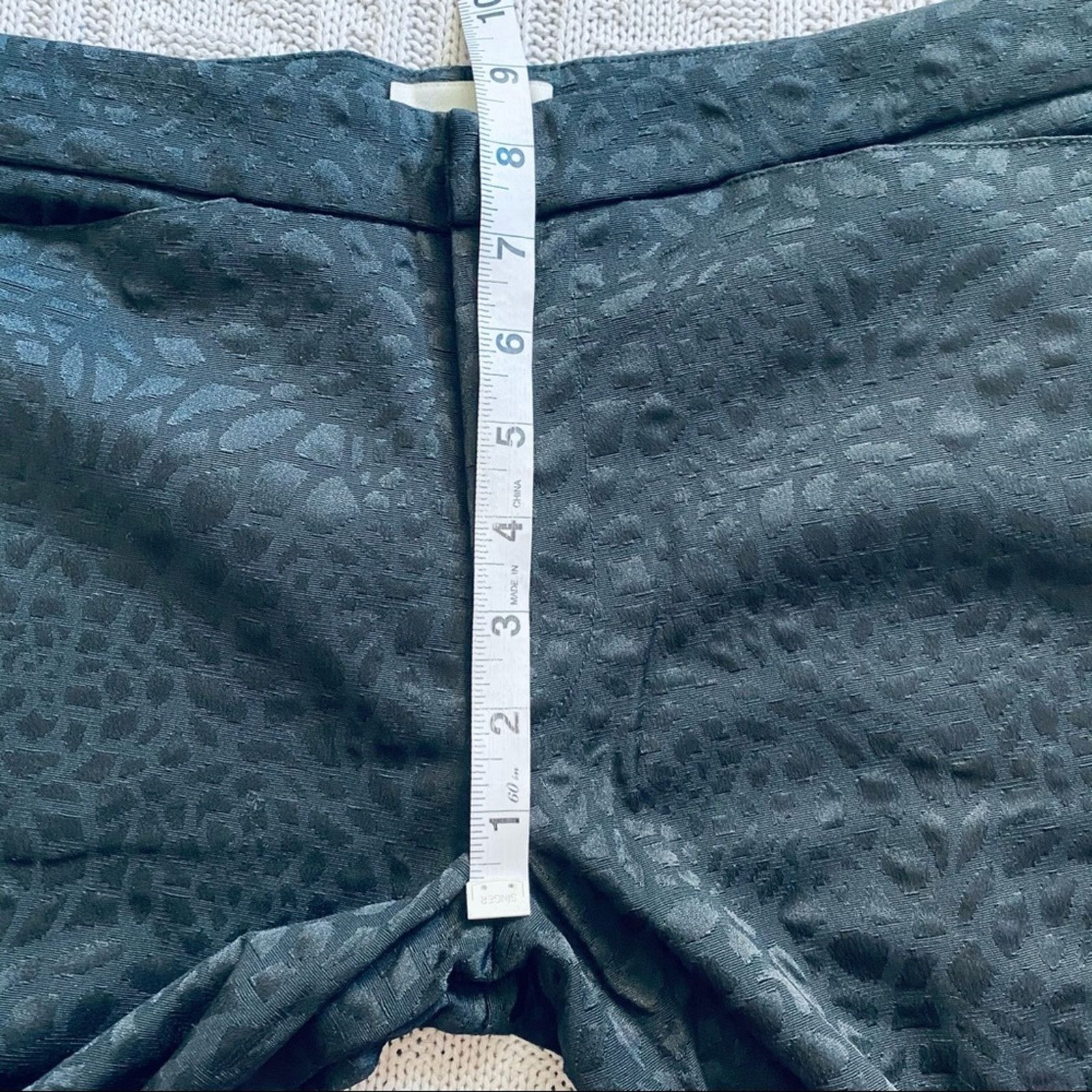 Vintage Vintage Jack Henry black giraffe print pants Size 28" / US 6 / IT 42 - 7 Thumbnail
