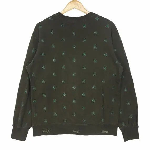 Vintage SEVEN2 SKULL AOP All Over Print Sweatshirt Pullover Jumper Size US L / EU 52-54 / 3 - 5 Thumbnail