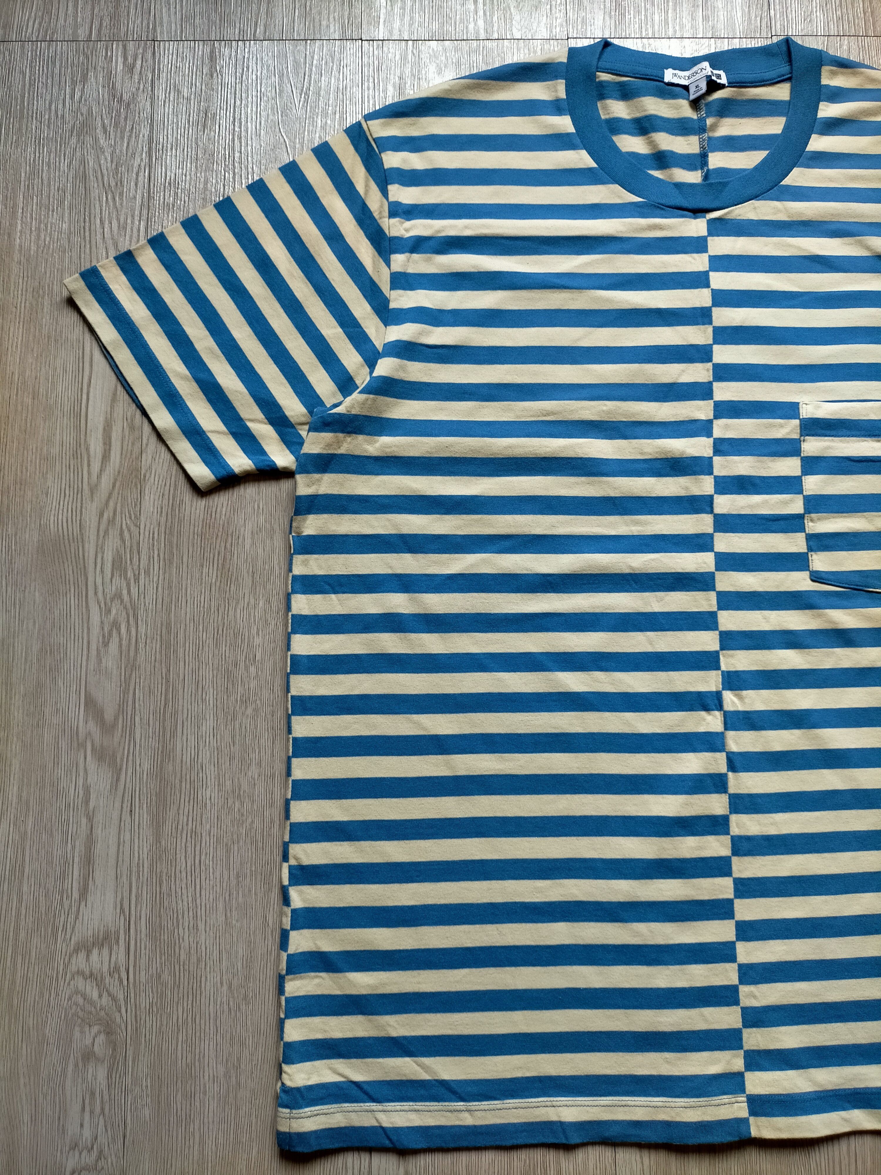 JW Anderson J.W Anderson x Uniqlo Stripe Pocke tee Size US XL / EU 56 / 4 - 5 Thumbnail