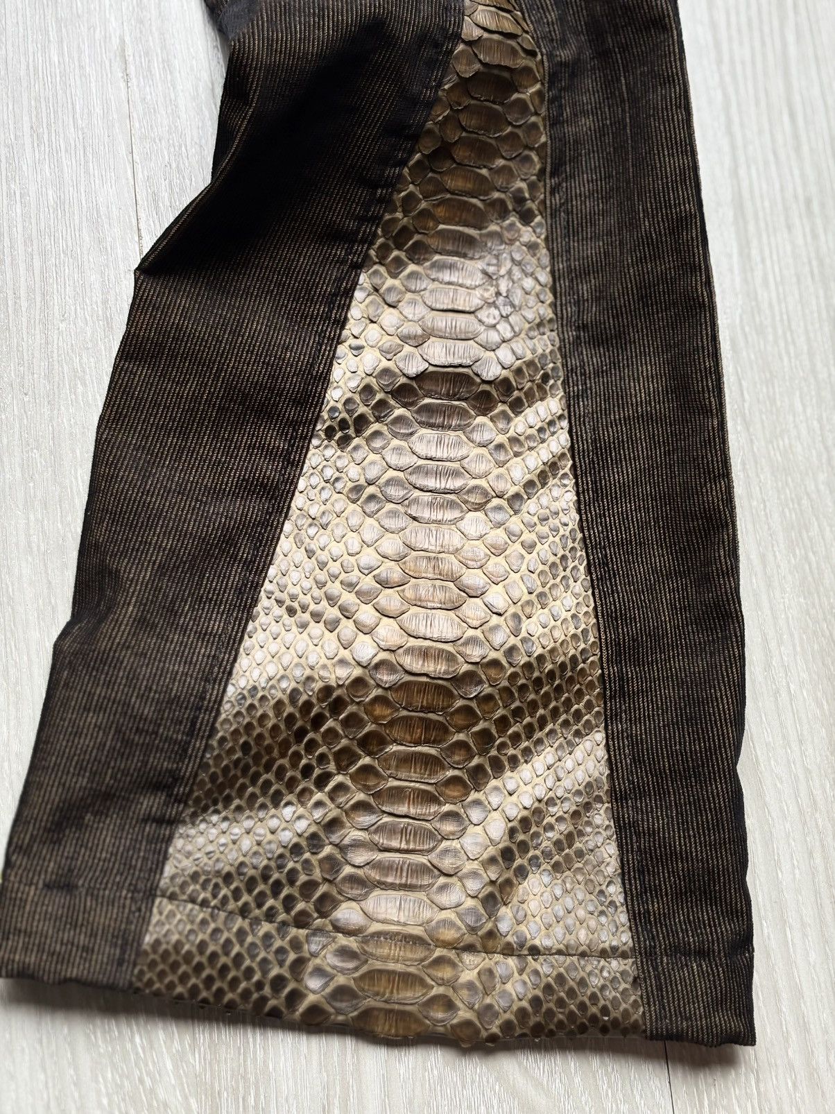 semanticdesign Corduroy lace up cargo flare pants Size US 29 - 5 Thumbnail