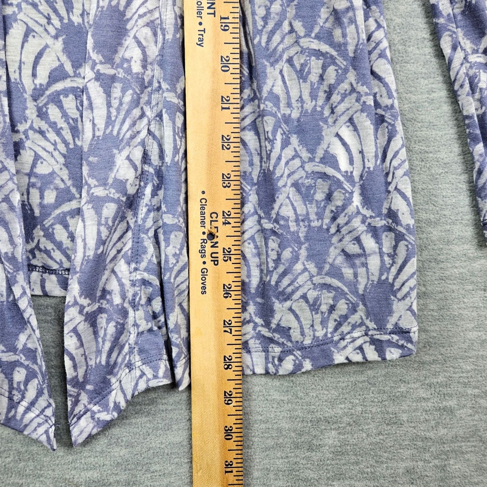 Vintage Nie + Zoe Top Floral Printed Long Sleeve Open Front Light-weigh Size S Size S / US 4 / IT 40 - 5 Thumbnail