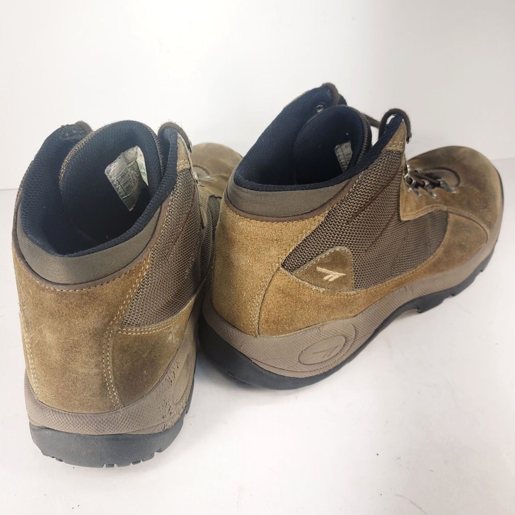 Vintage Hi-Tec Eclipse Lite Mid Dri-Tech WP Brown Suede Hiking Boots Mens 11M 4342 Size US 9 / EU 42 - 4 Thumbnail