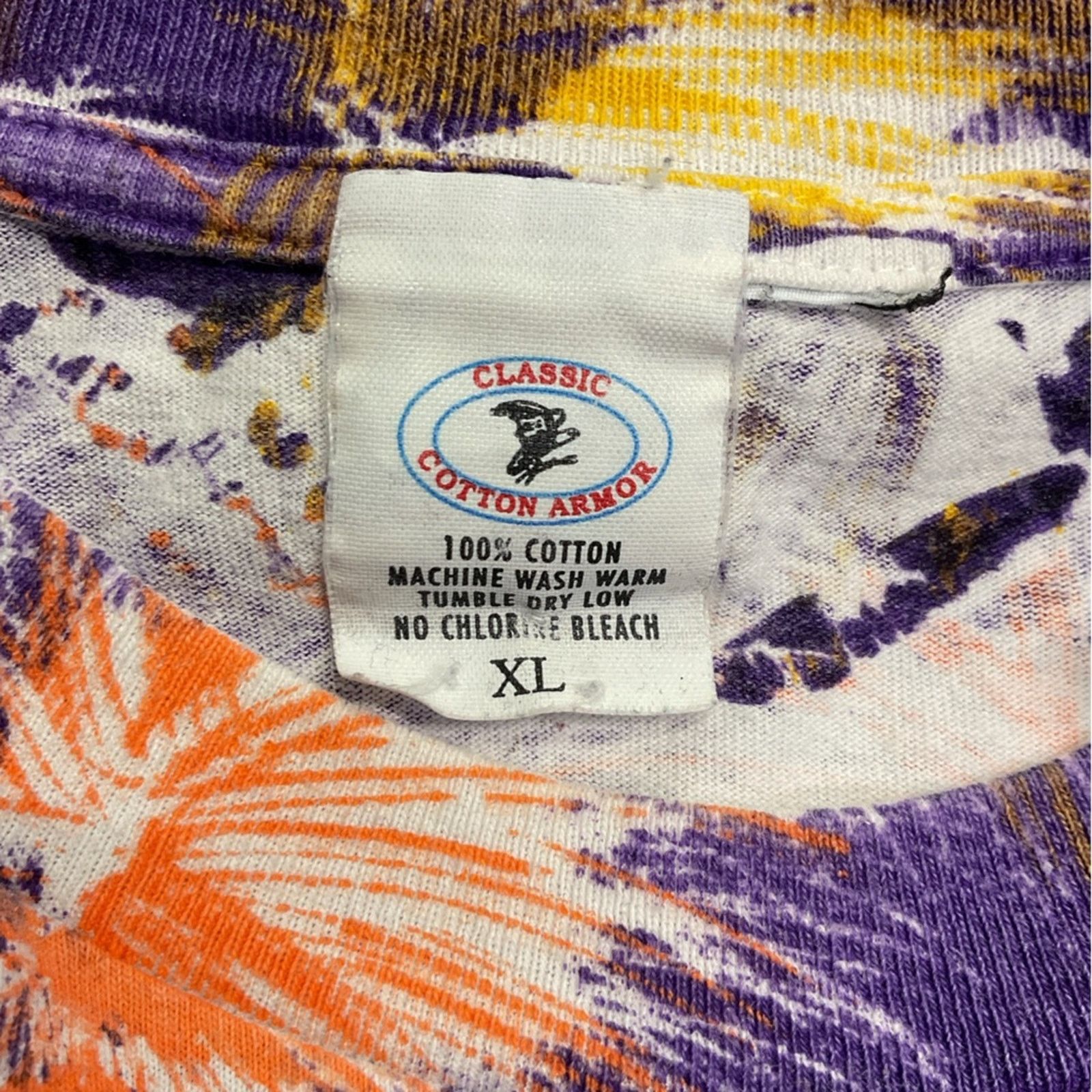 Vintage Happy Halloween Purple All-Over Print T-Shirt Size US XL / EU 56 / 4 - 3 Thumbnail