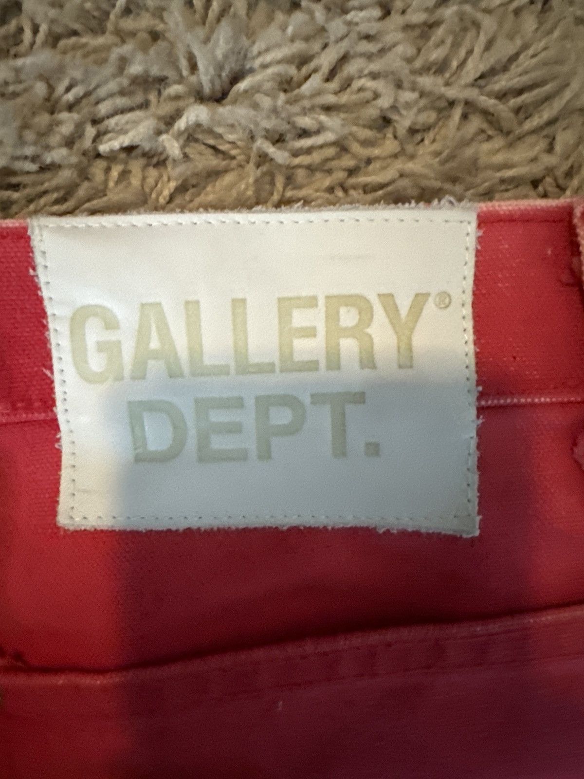 Gallery Dept. Red Wide leg gallery department jeans Size US 29 - 8 Thumbnail