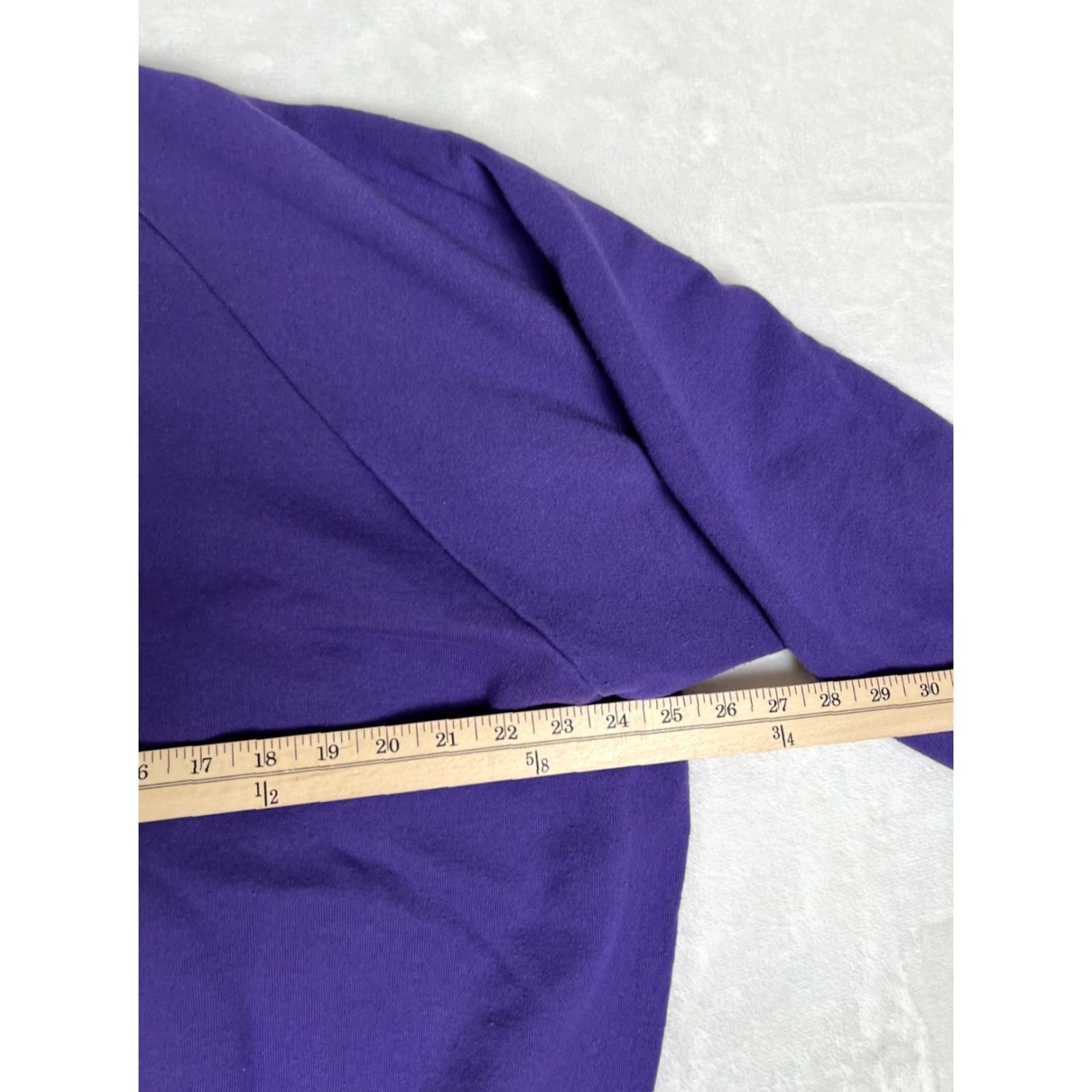 TEE JAYS VINTAGE Tee Jays Sweatshirt Raglan Blank Purple Size 3XL Made in USA Size US M / EU 48-50 / 2 - 5 Thumbnail