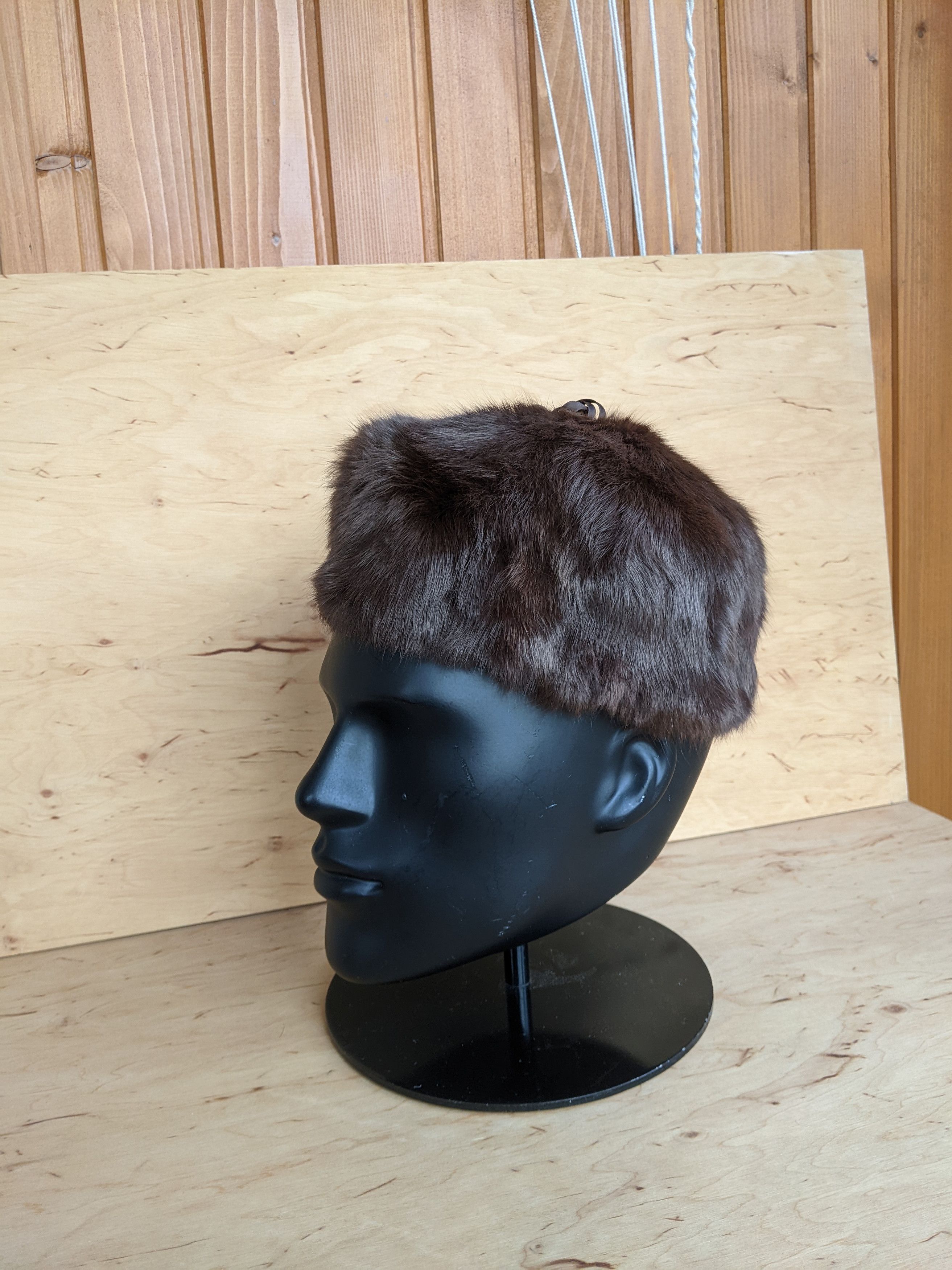 Japanese Brand Edna Wallace Vintage 70s Genuine Fur Hat Kangol Gucci Size ONE SIZE - 9 Thumbnail